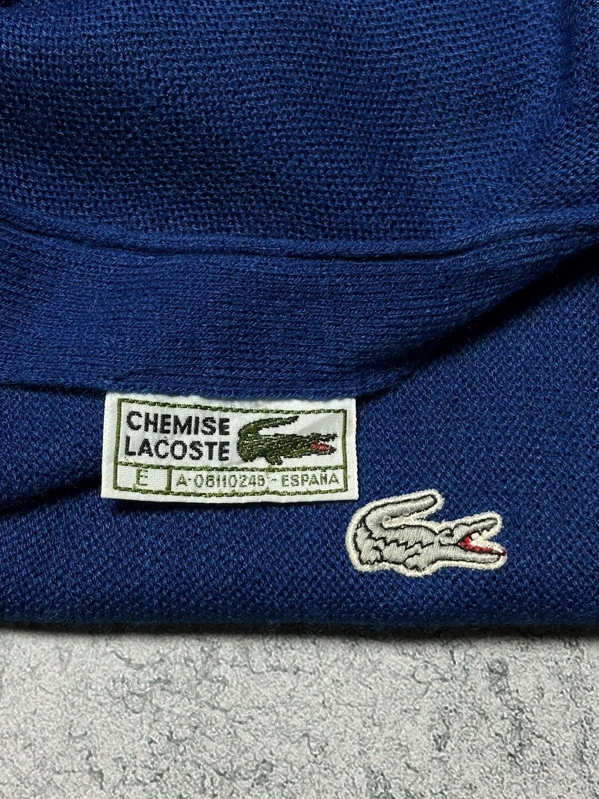 Lacoste Vintage Lacoste Chemise Cardigan Sweater Size US XXL / EU 58 / 5 - 6 Thumbnail