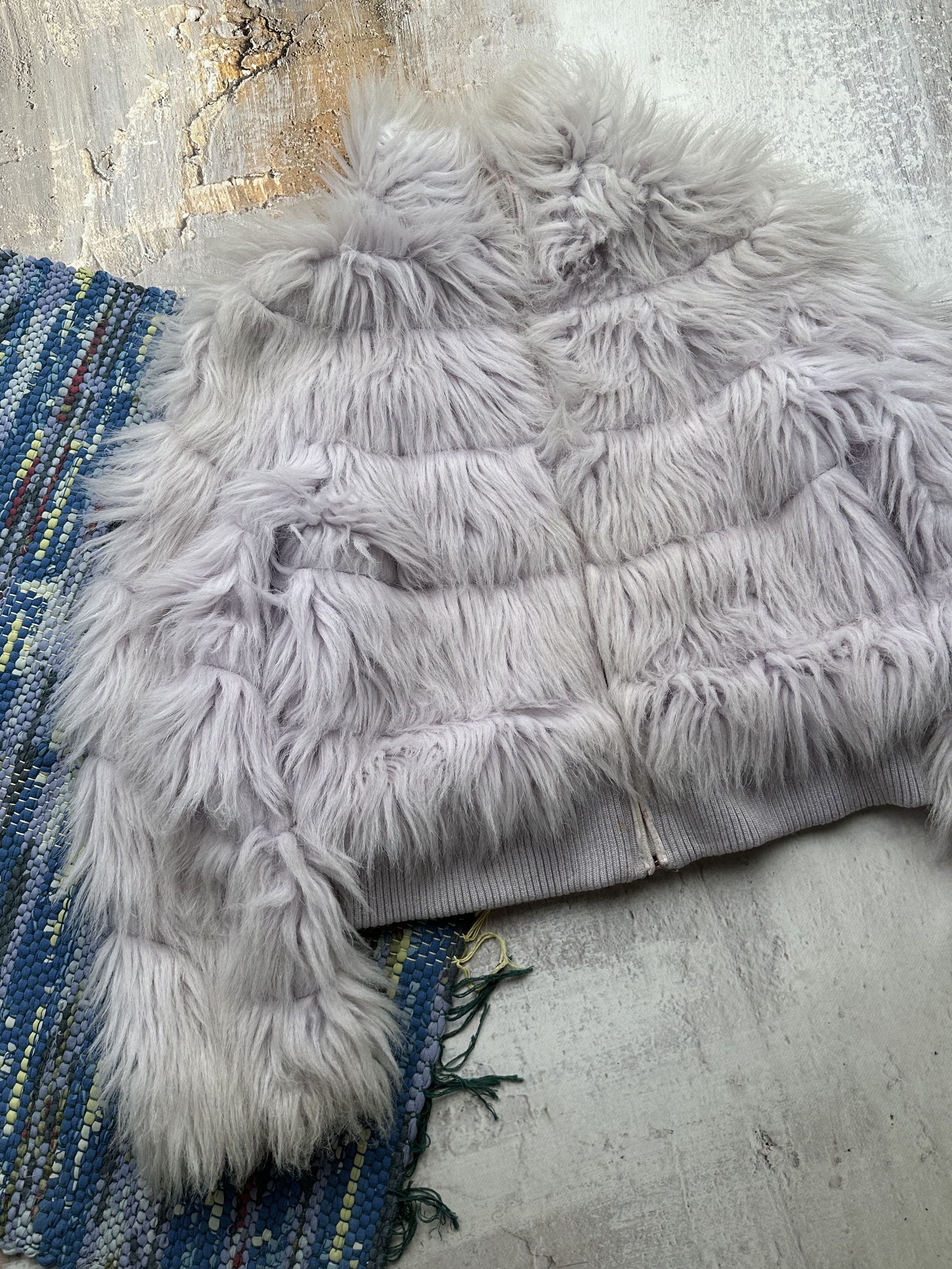 Japanese Brand Vintage Faur Fur Cropped Coat A512(448)D15 Size M / US 6-8 / IT 42-44 - 2 Thumbnail