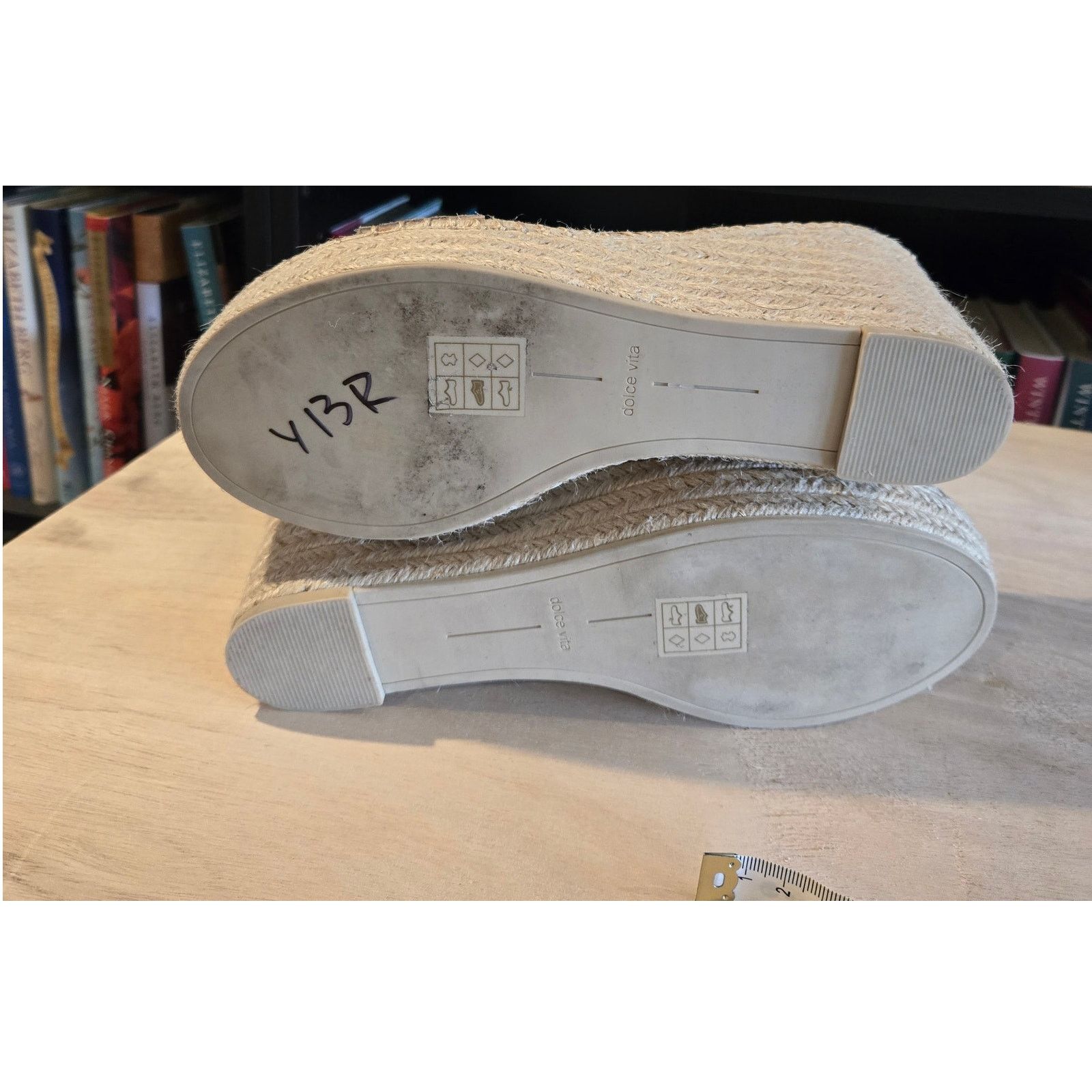 Dolce Vita Dolce Vita Shae sz 10 M wedge espadrille tan/gray Size US 10 / IT 40 - 7 Thumbnail