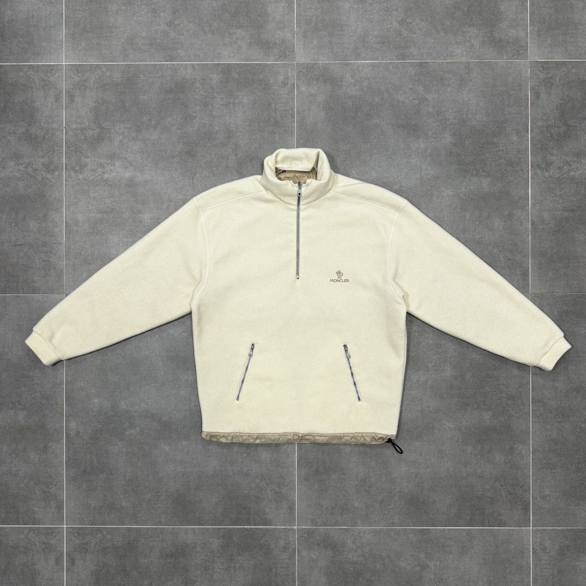 Moncler Grenoble Vintage Moncler Grenoble Fleece/Nylon Reversible Jacket Size US S / EU 44-46 / 1 - 2 Thumbnail
