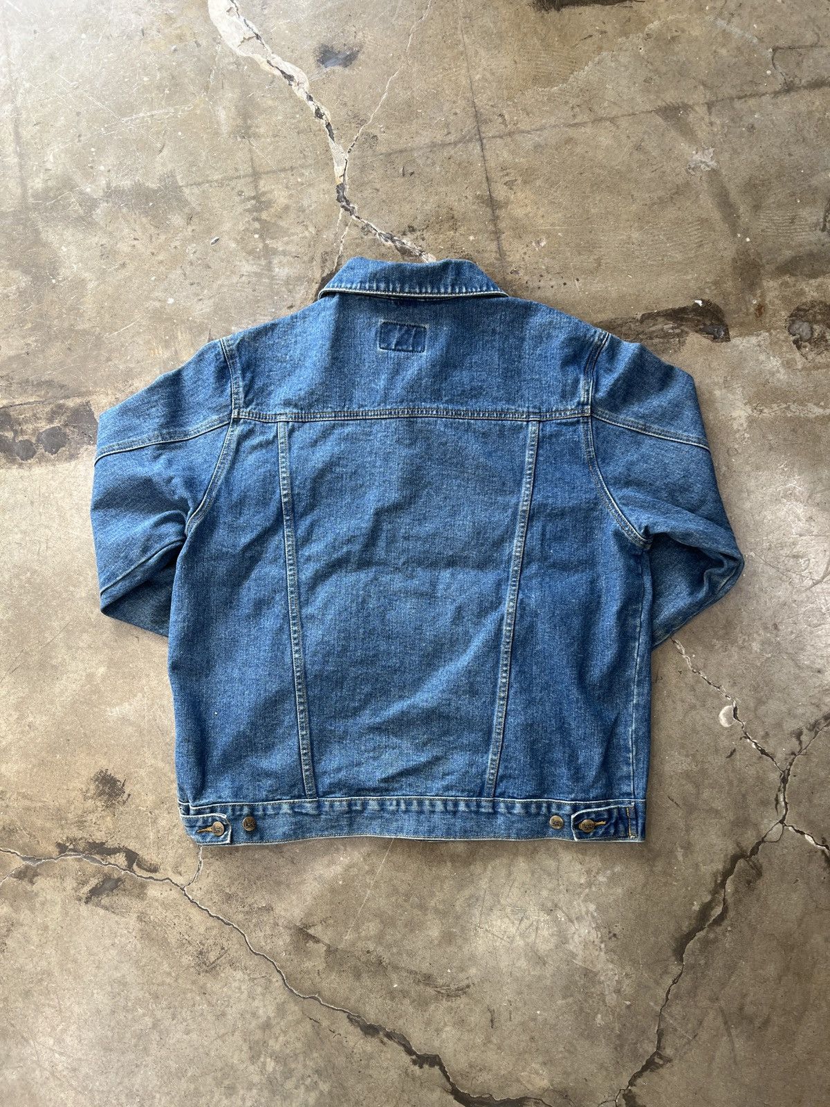 Vintage Vintage Tractor Service Denim Lee Jacket Large Size US L / EU 52-54 / 3 - 4 Thumbnail