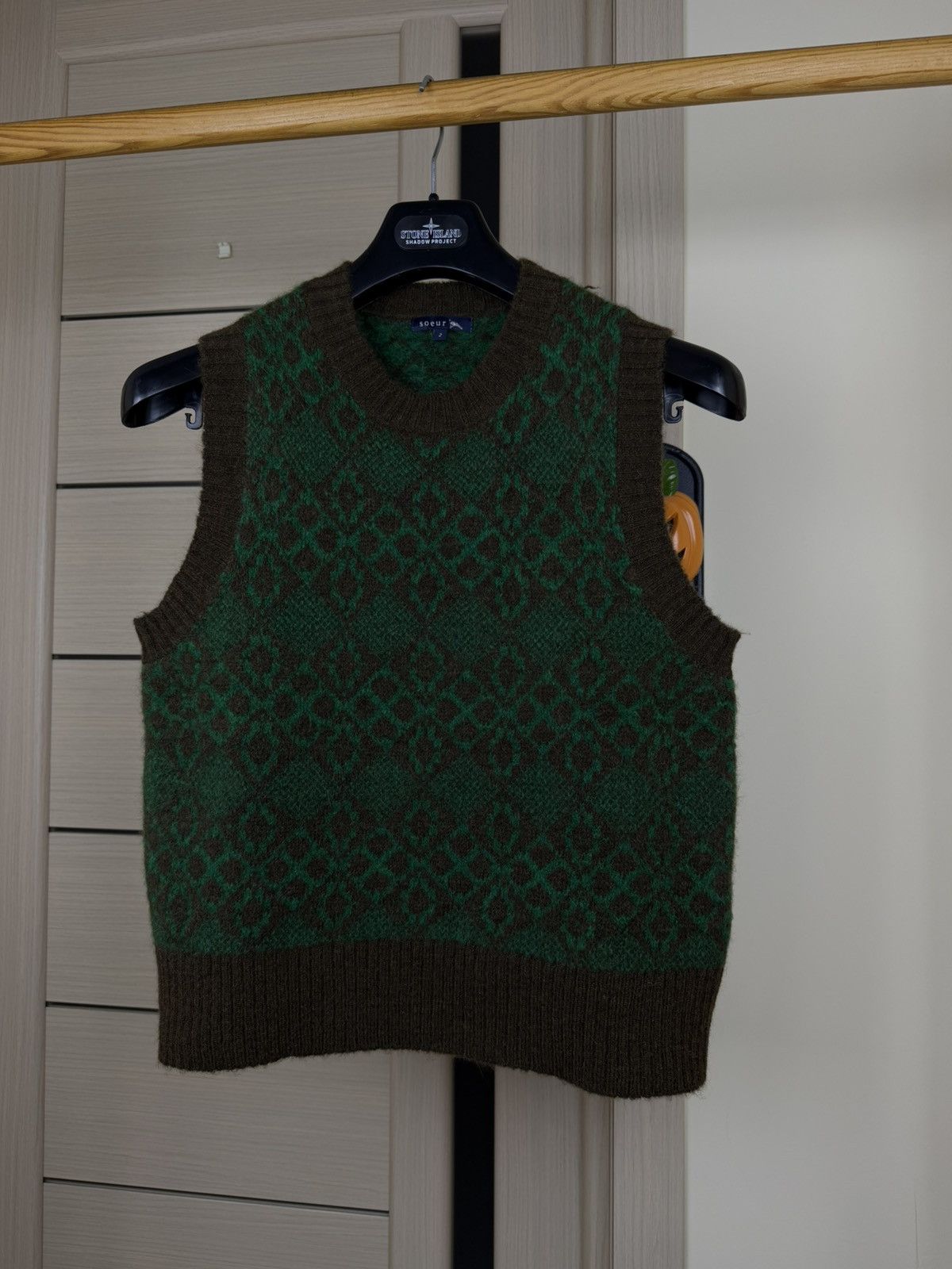 Soeur SOEUR Namaste Sleeveless alpaca Knitted Jumper size S-M Size M / US 6-8 / IT 42-44 - 3 Thumbnail