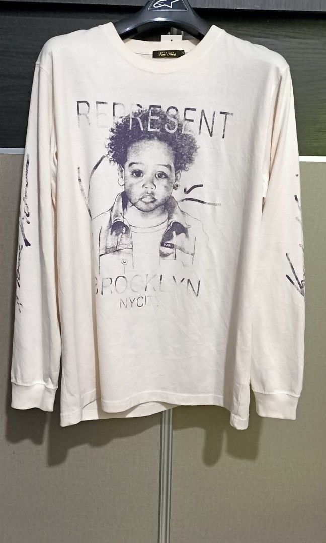 Karl Kani Vintage Karl Kani Baby Face LS Tee Y2K Hip Hop Size US L / EU 52-54 / 3 - 1 Thumbnail