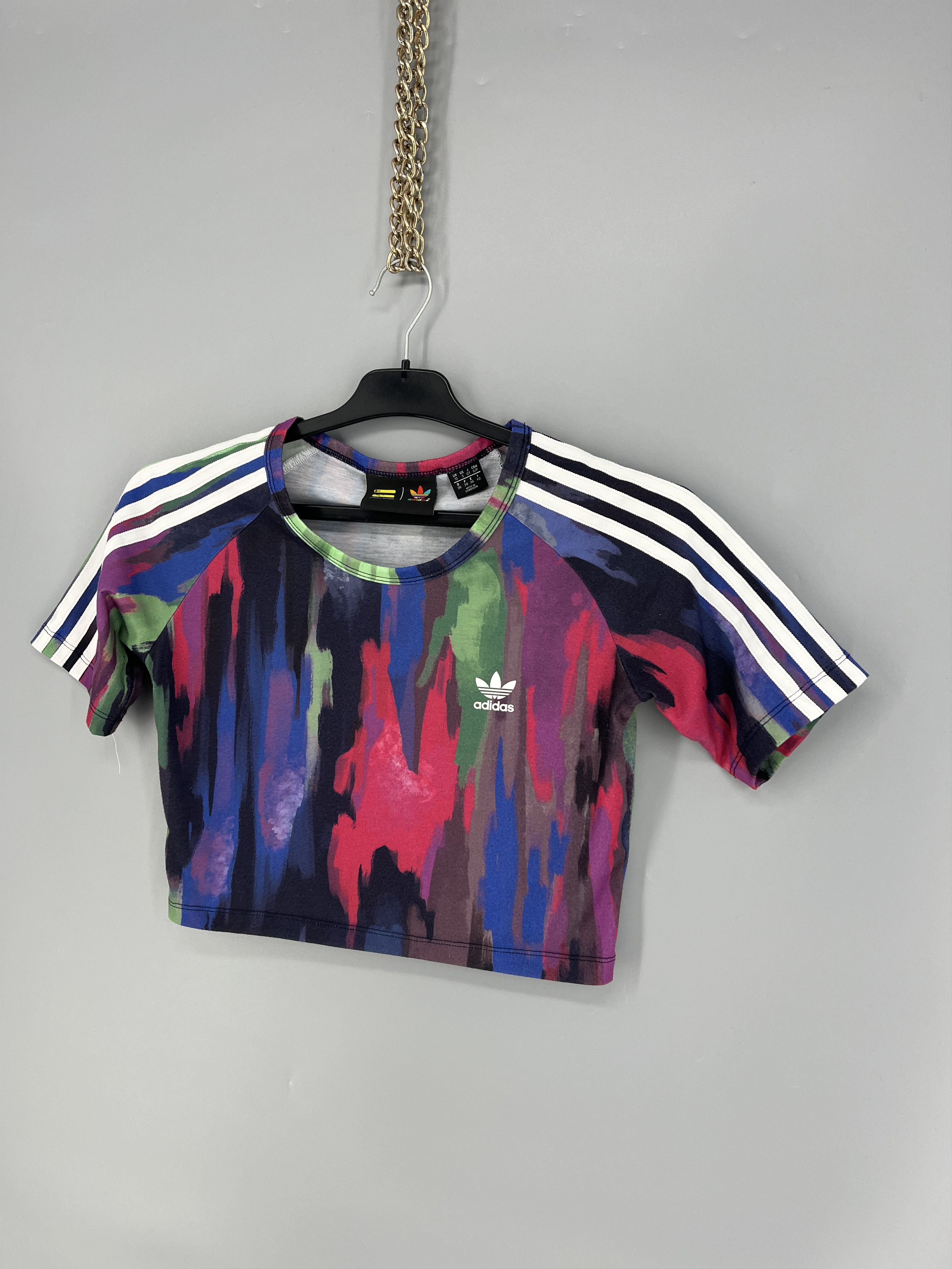 Adidas Adidas x Pharrell Williams Cropped Pattern Multicoloured Size S / US 4 / IT 40 - 4 Thumbnail