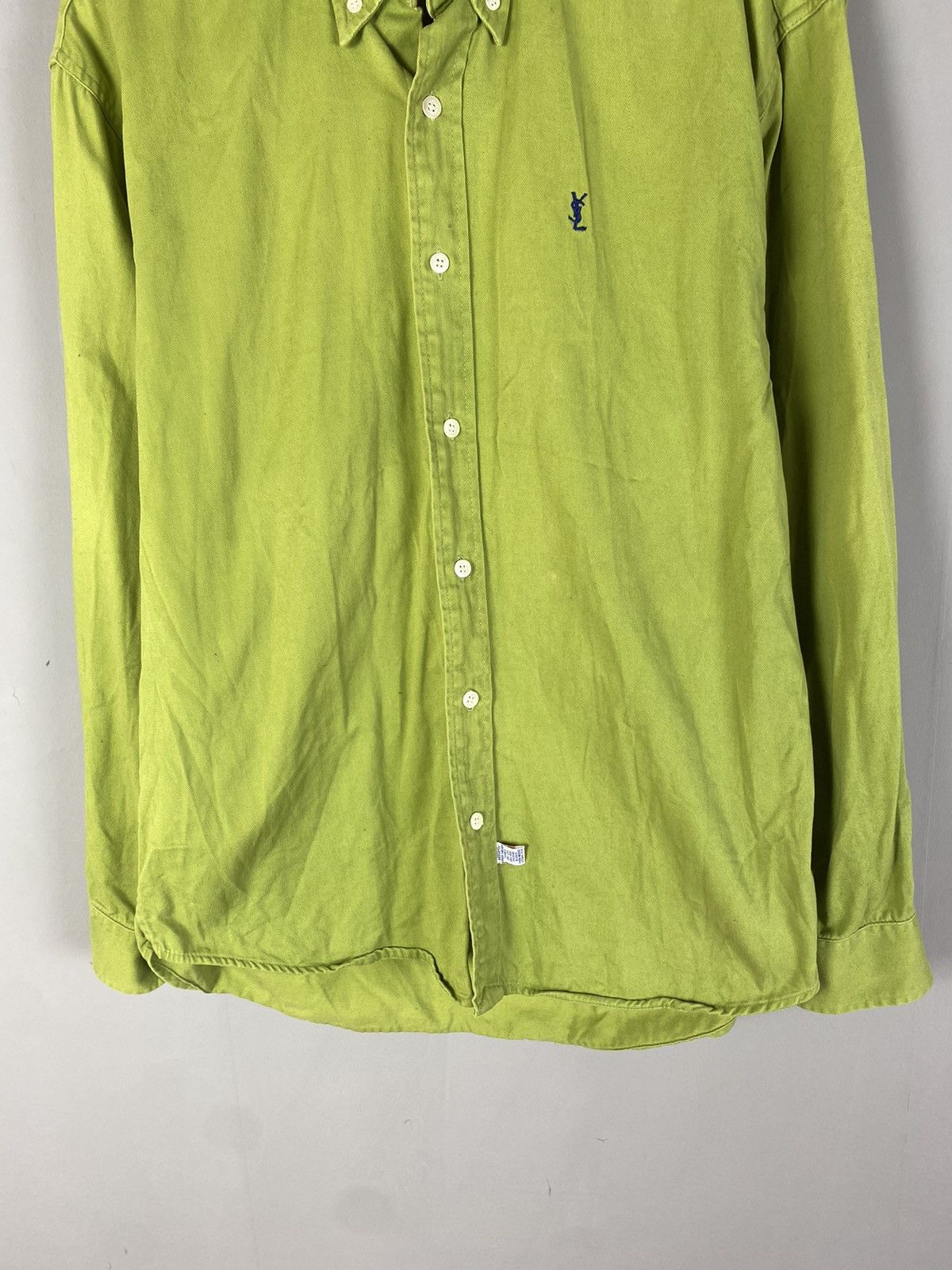 Yves Saint Laurent Very rare vintage 90s Yves Saint Laurent shirt Size US L / EU 52-54 / 3 - 3 Thumbnail
