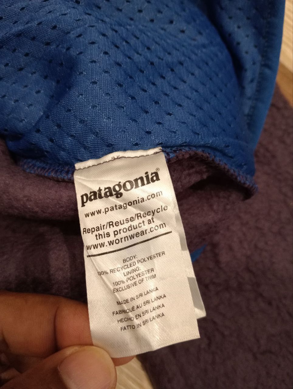 Patagonia PATAGONIA MEN'S PITON PURPLE RETRO PILE JACKET - REGULAR FIT Size US XXS / EU 40 - 14 Thumbnail