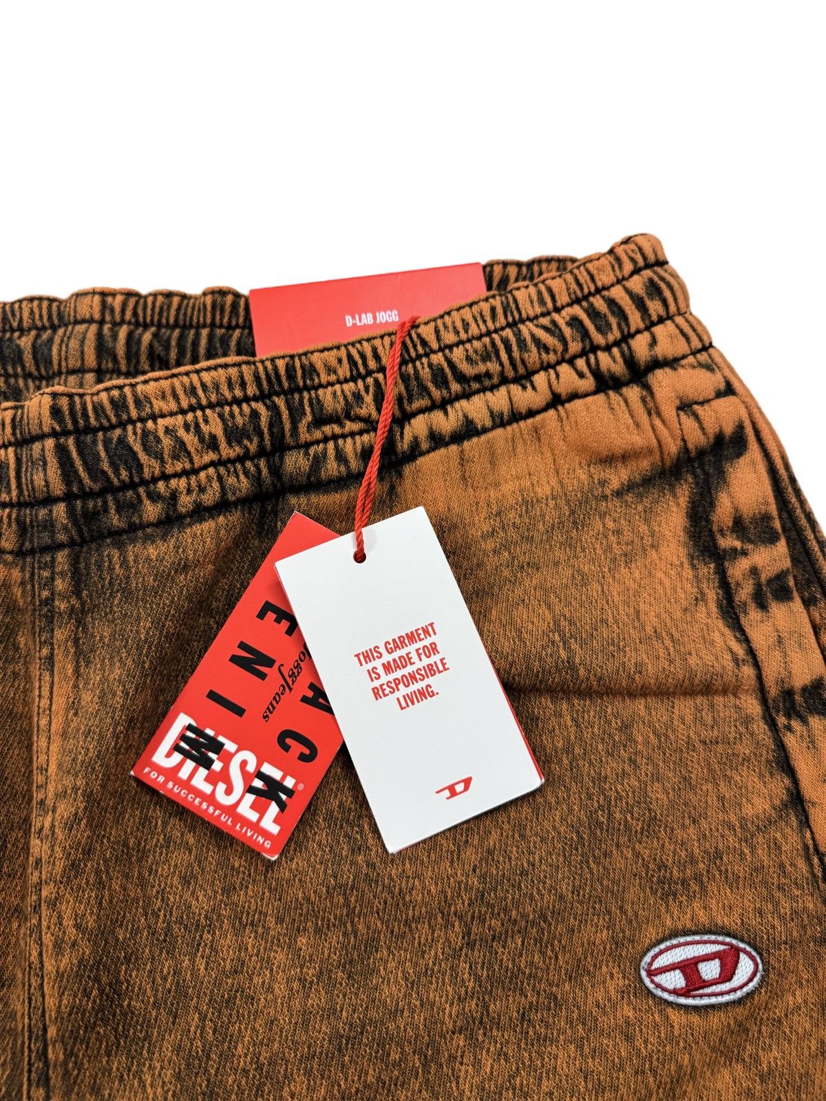 Diesel 🔥375$ Diesel D-Lab-Ne Sweat Jeans/Diesel Denim Track Pants Size US 36 / EU 52 - 6 Thumbnail