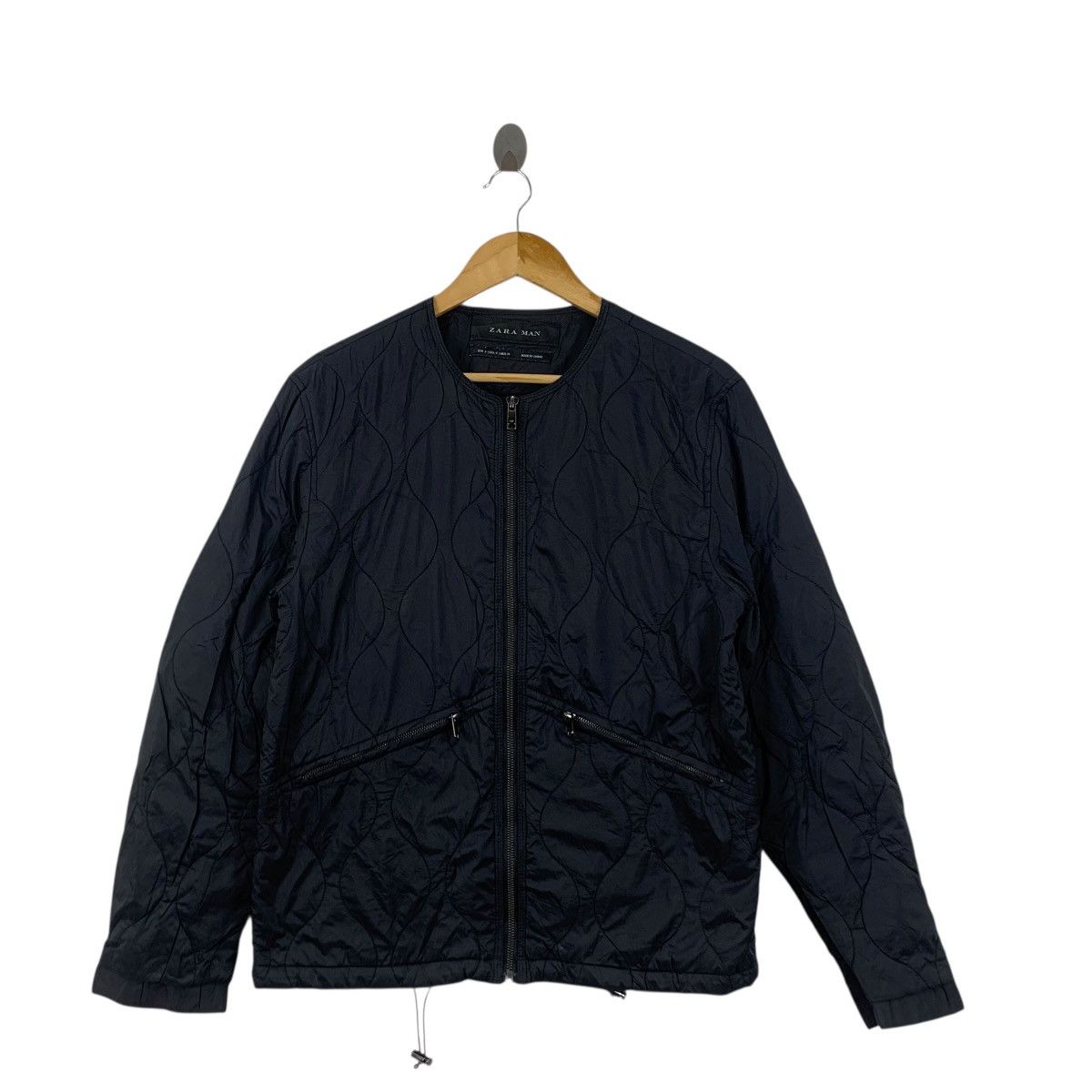 Zara ZARA MAN COLLECTION Quilted Thinsulate Lining Bomber Jacket Size US S / EU 44-46 / 1 - 4 Thumbnail