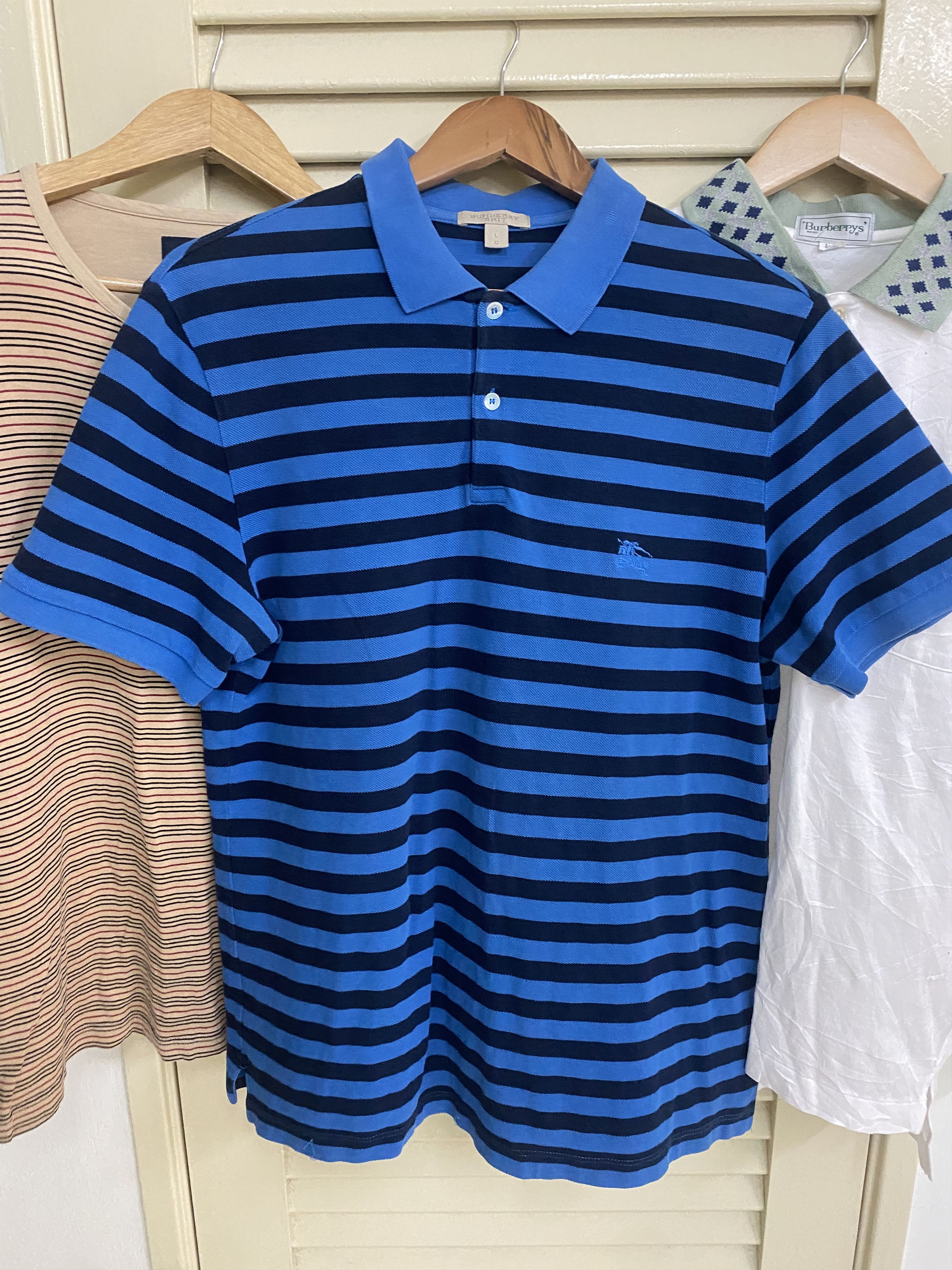 Burberry Lots of 3 Burberry Shirt L Size Size US L / EU 52-54 / 3 - 4 Thumbnail
