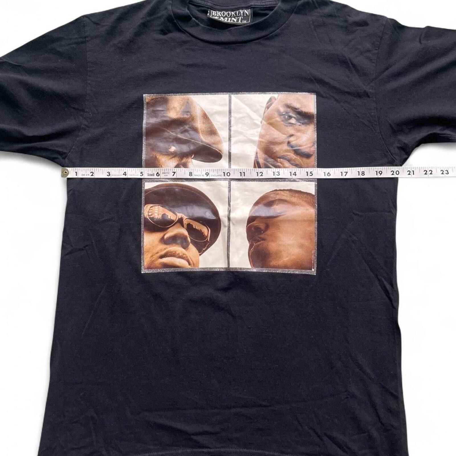Brooklyn Mint Vintage 2005 Brooklyn Mint Notorious B.I.G. Hip Hop T-Shirt Size US M / EU 48-50 / 2 - 6 Thumbnail