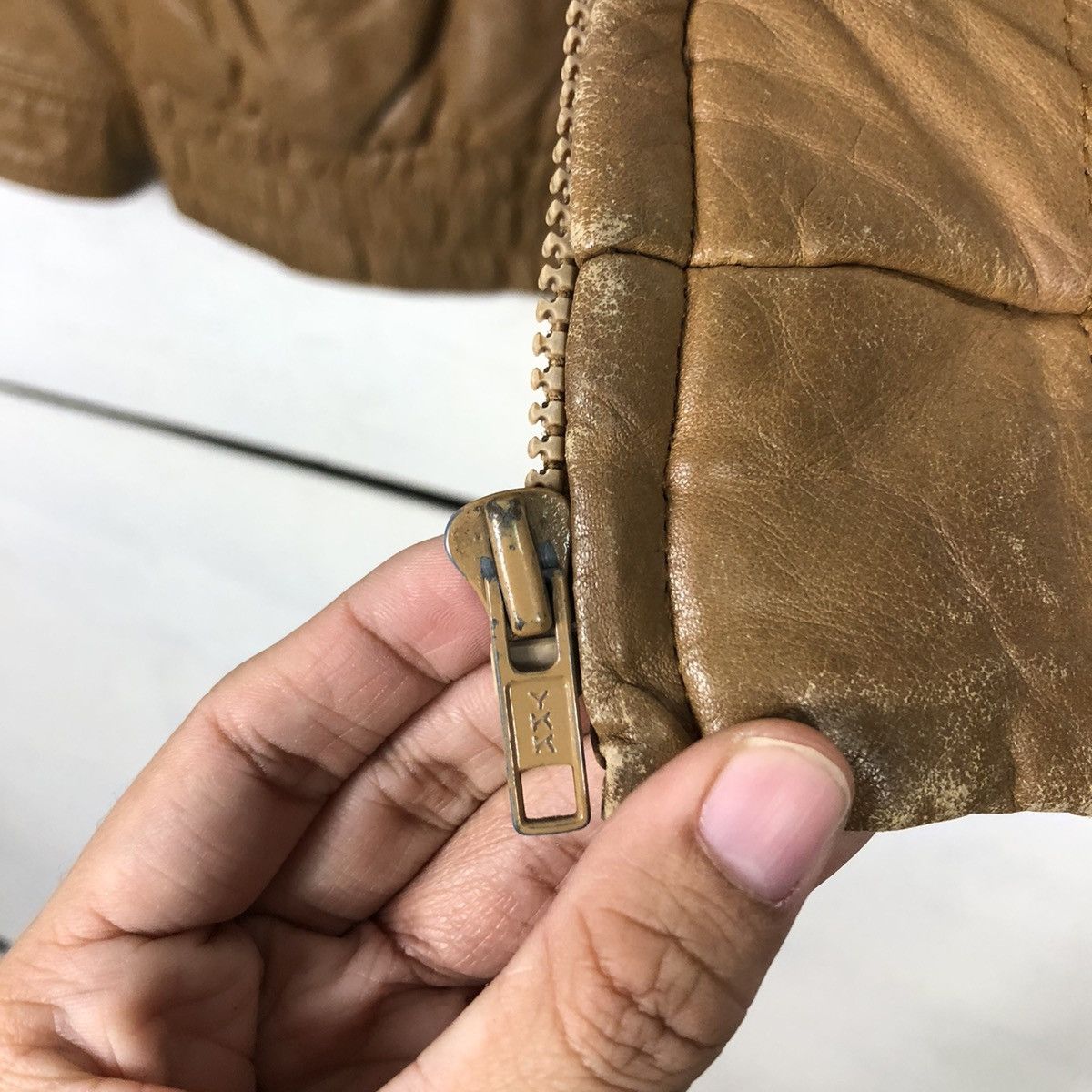 Japanese Brand 📌Vintage Biker Leather Jacket Unknown Brand Issey Miyake Size US L / EU 52-54 / 3 - 17 Thumbnail