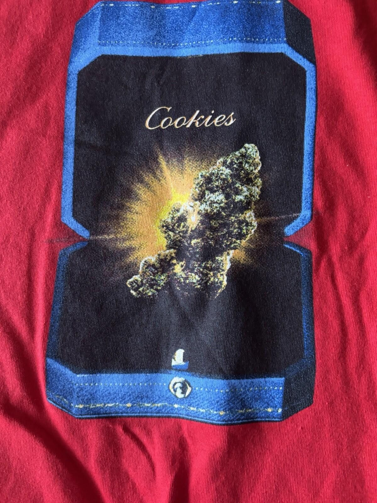 Cookies Cookies Red Long Sleeve Tee NWT Size US XXL / EU 58 / 5 - 1 Thumbnail