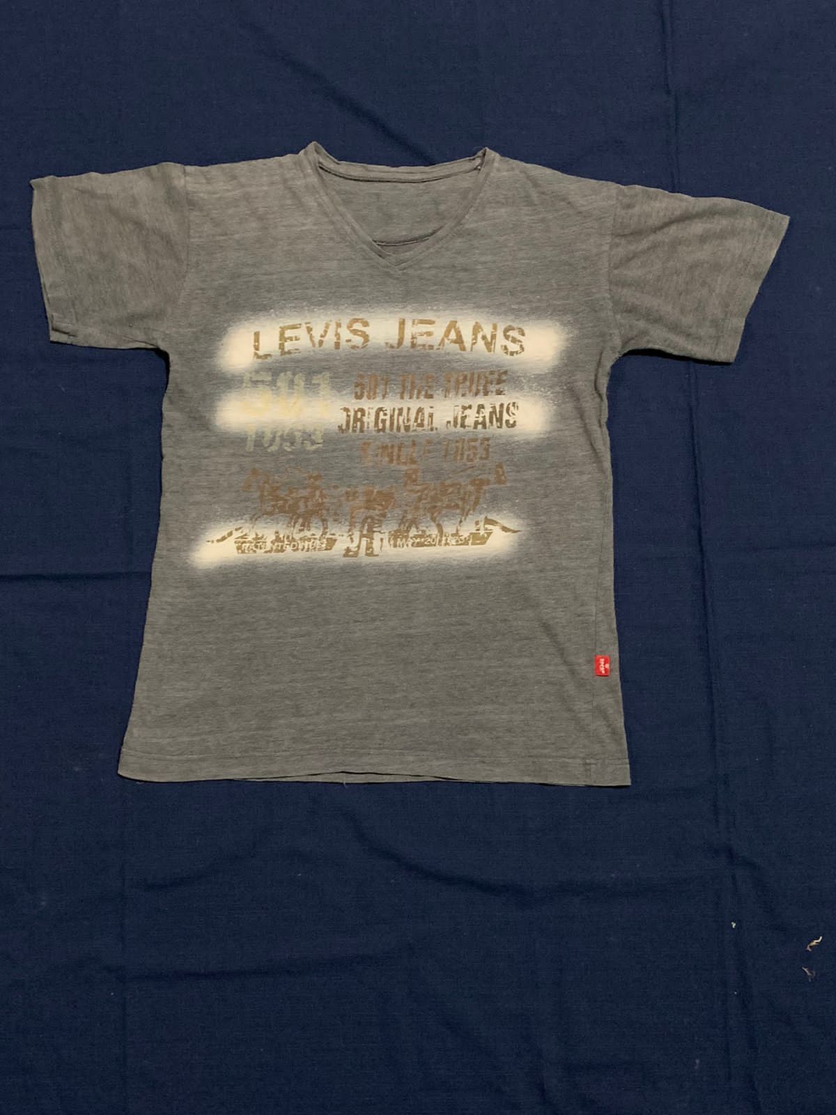 Levi's × Vintage Short sleeve Levi's jeans vintage 90s Size US S / EU 44-46 / 1 - 1 Thumbnail