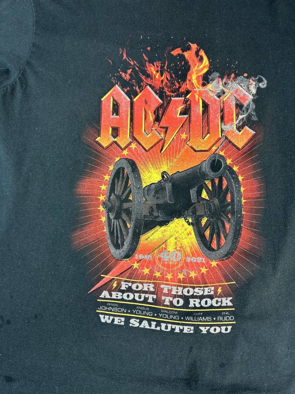 AC/DC × Vintage Vintage AC/DC t-shirt Size US L / EU 52-54 / 3 - 4 Thumbnail