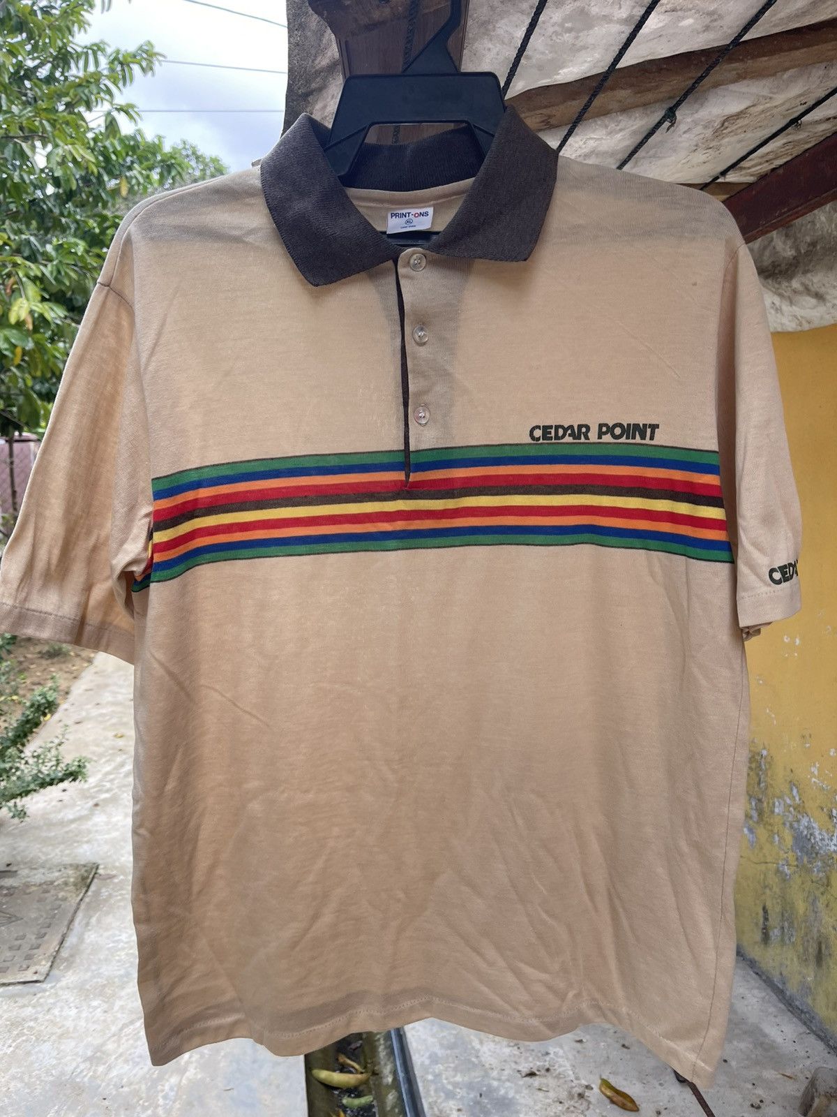 Rainbow × Vintage Rainbow Stripe Polo 2 pcs Size US XL / EU 56 / 4 - 2 Thumbnail