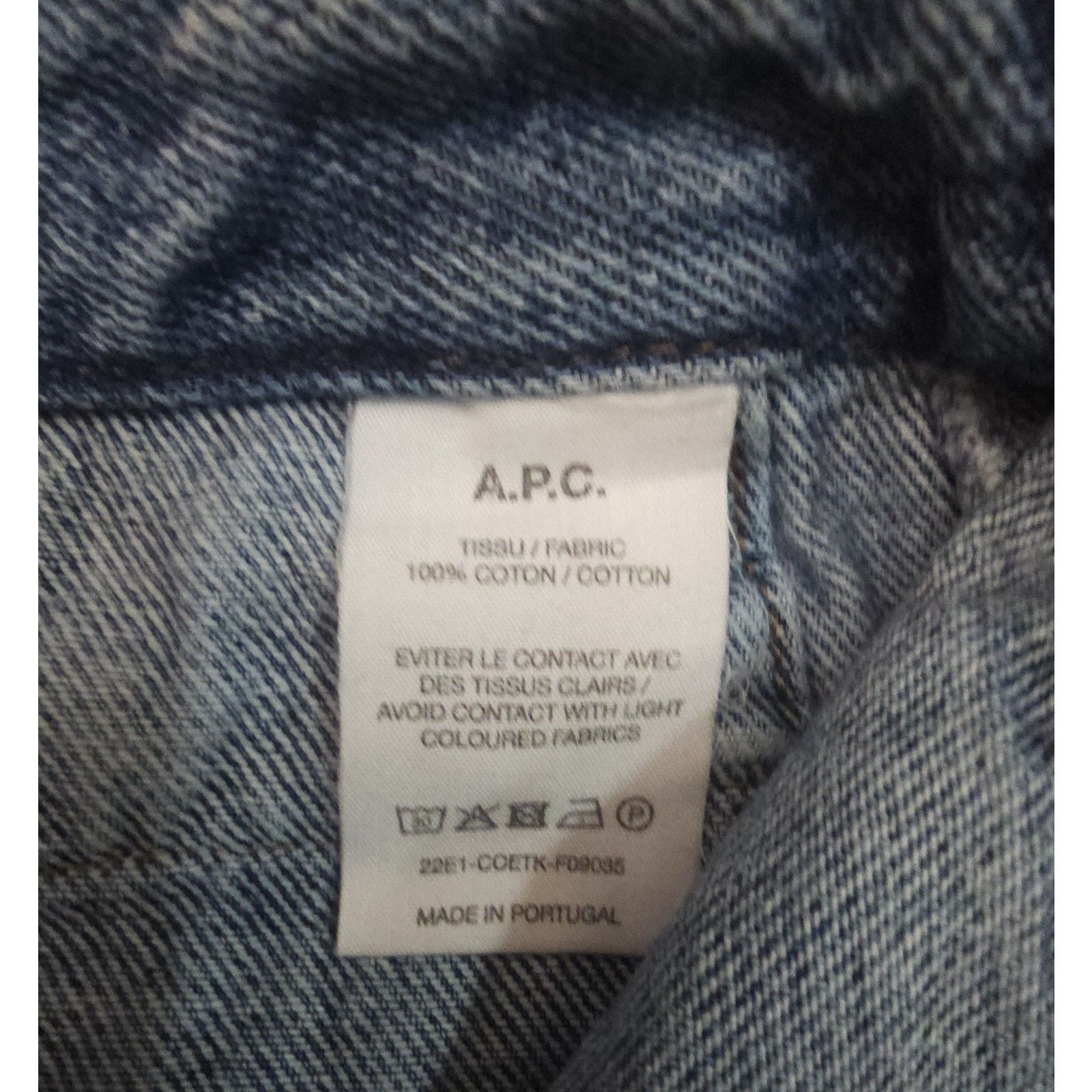 A.P.C. A.P.C. Rue Madame Paris Jeans in Dark Blue Size 27 Size 27" / US 4 / IT 40 - 6 Thumbnail