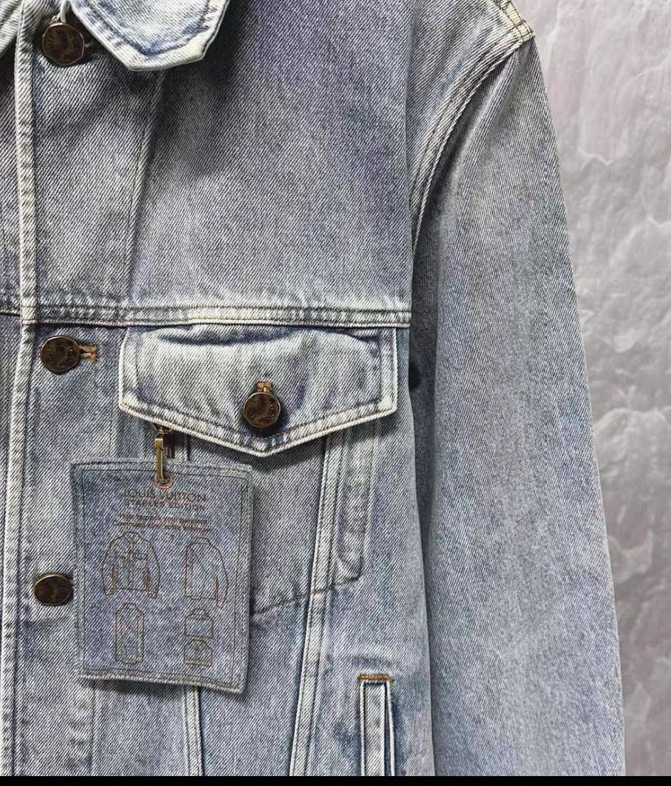 Louis Vuitton Louis Vuitton Denim Jacket New With Tags-2506 Size US S / EU 44-46 / 1 - 10 Thumbnail
