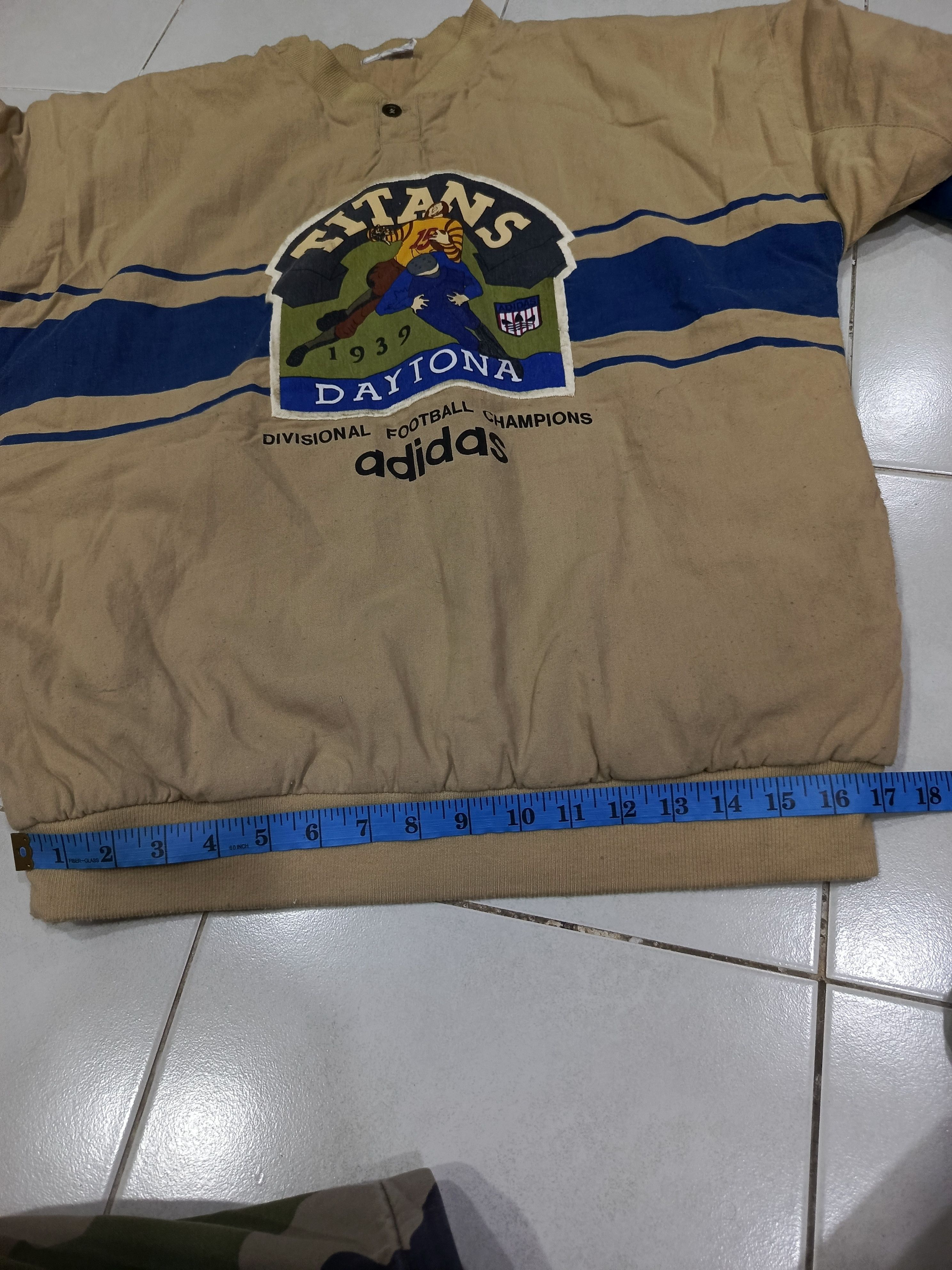 Adidas Pre-owned vintage 90s Adidas Daytona Titans Football sweats Size US M / EU 48-50 / 2 - 7 Thumbnail
