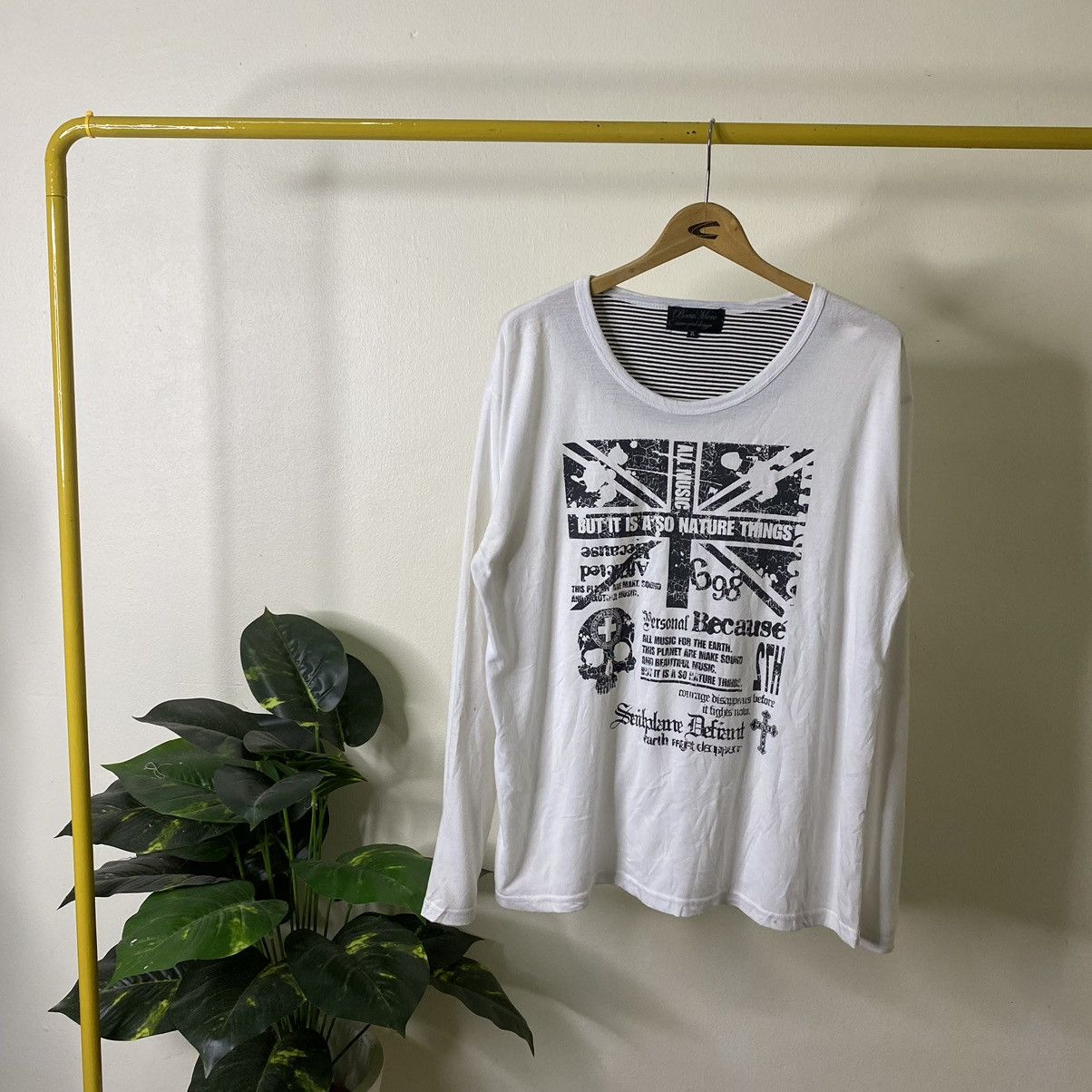 If Six Was Nine × Japanese Brand × Seditionaries Beaumere Seditionaries Poem Cyber Gothic Punk LS Tee Size US L / EU 52-54 / 3 - 1 Thumbnail