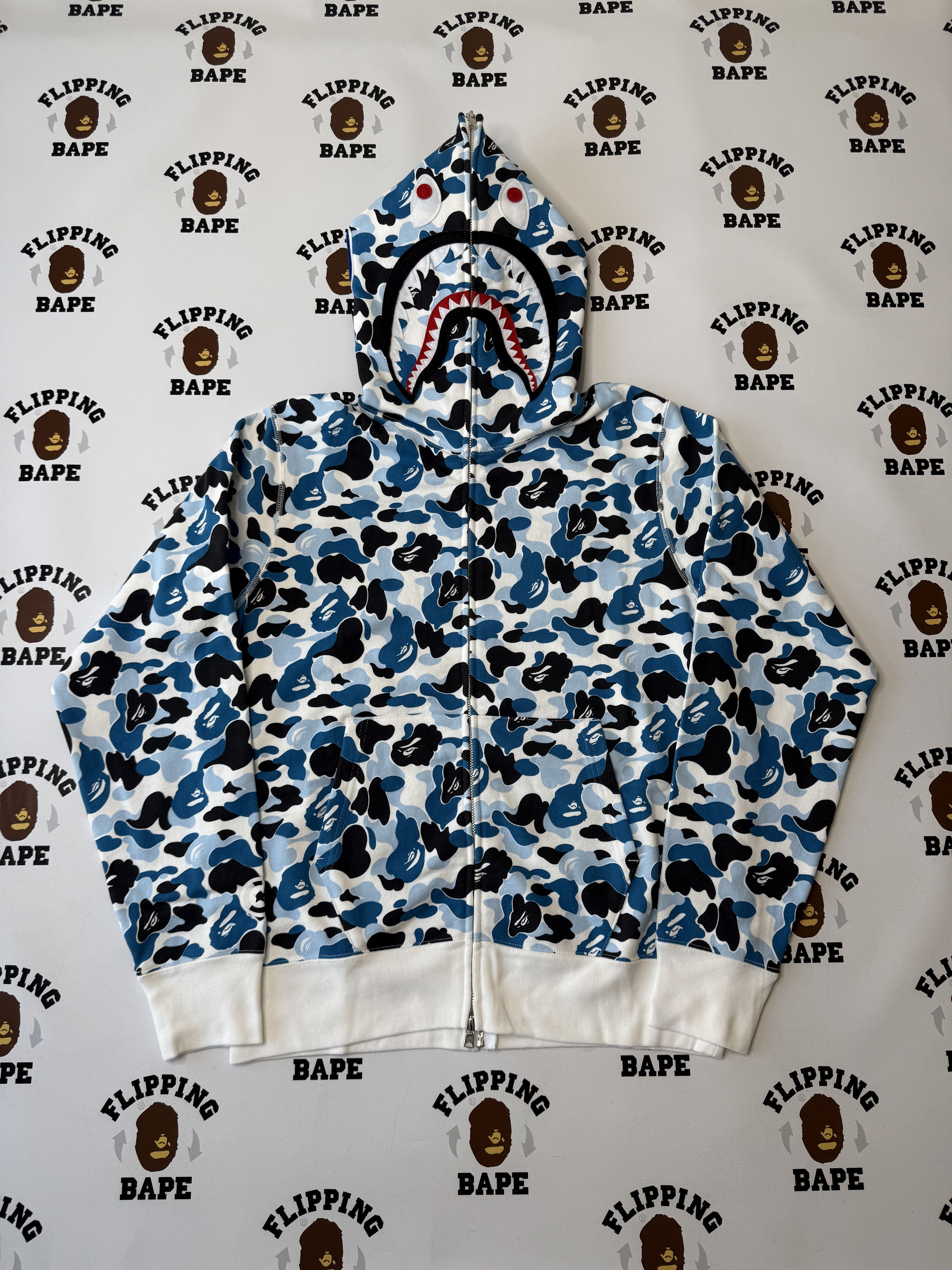 Bape BAPE SHENYANG SEPARATE SHARK FULL ZIP HOODIE Size US M / EU 48-50 / 2 - 2 Thumbnail