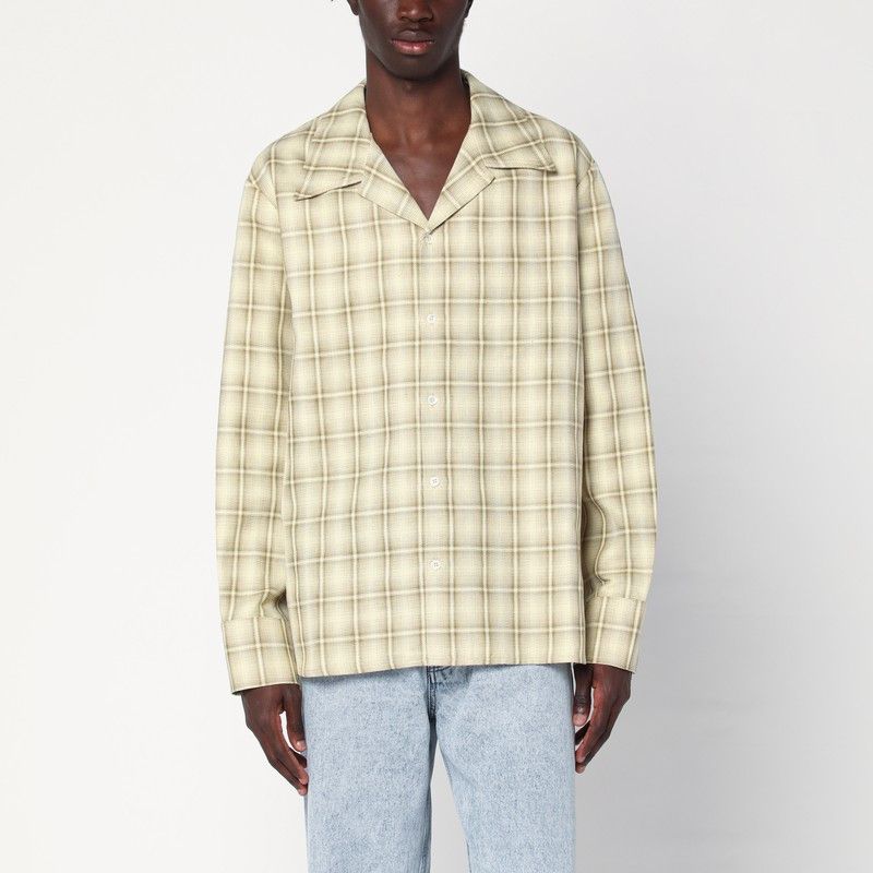 Sefr Sefr Ignacio Check Pattern Shirt In Cotton And Linen Size US M / EU 48-50 / 2 - 1 Thumbnail