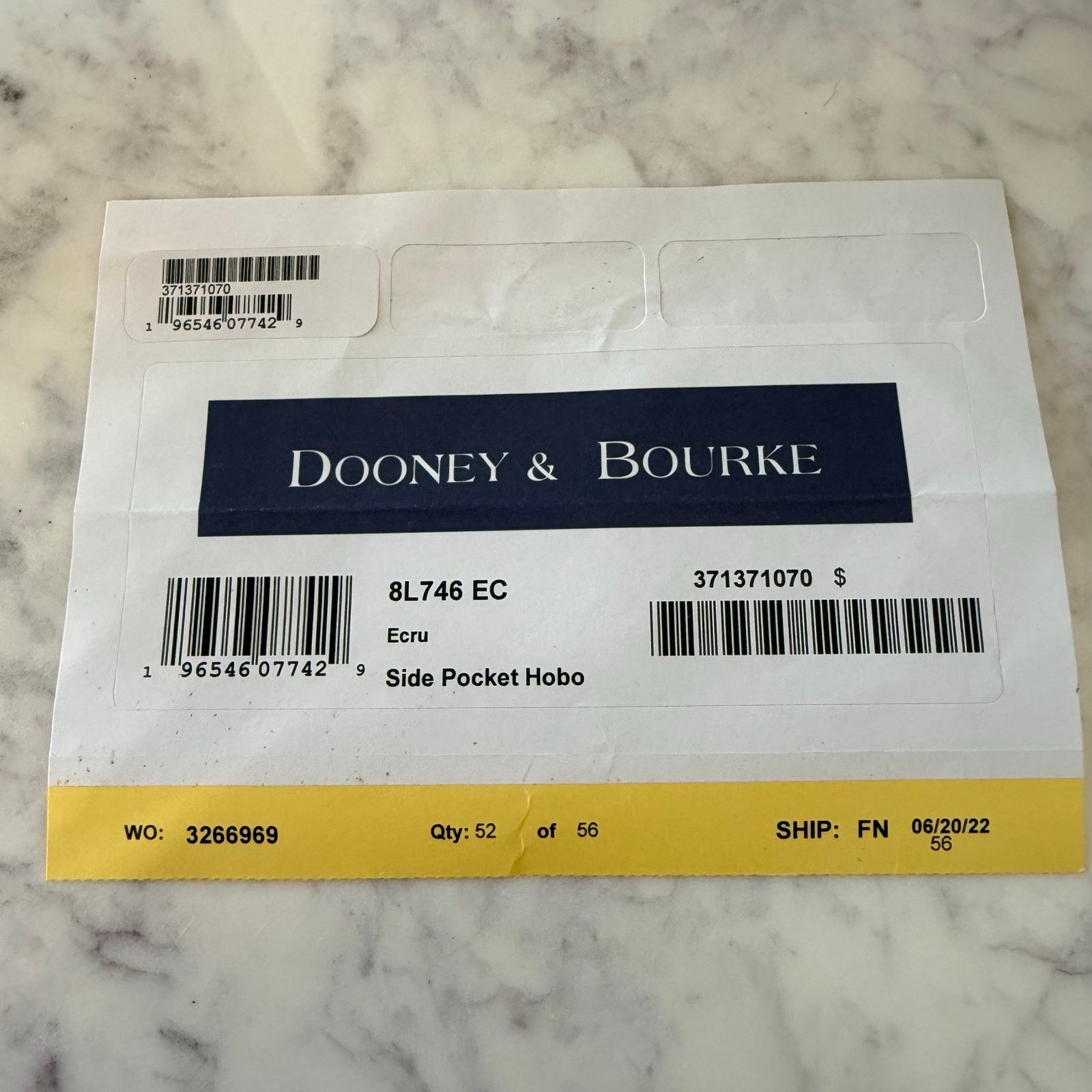 Dooney & Bourke Dooney and Bourke Florentine Side Pocket Hobo $528 Size ONE SIZE - 1 Thumbnail