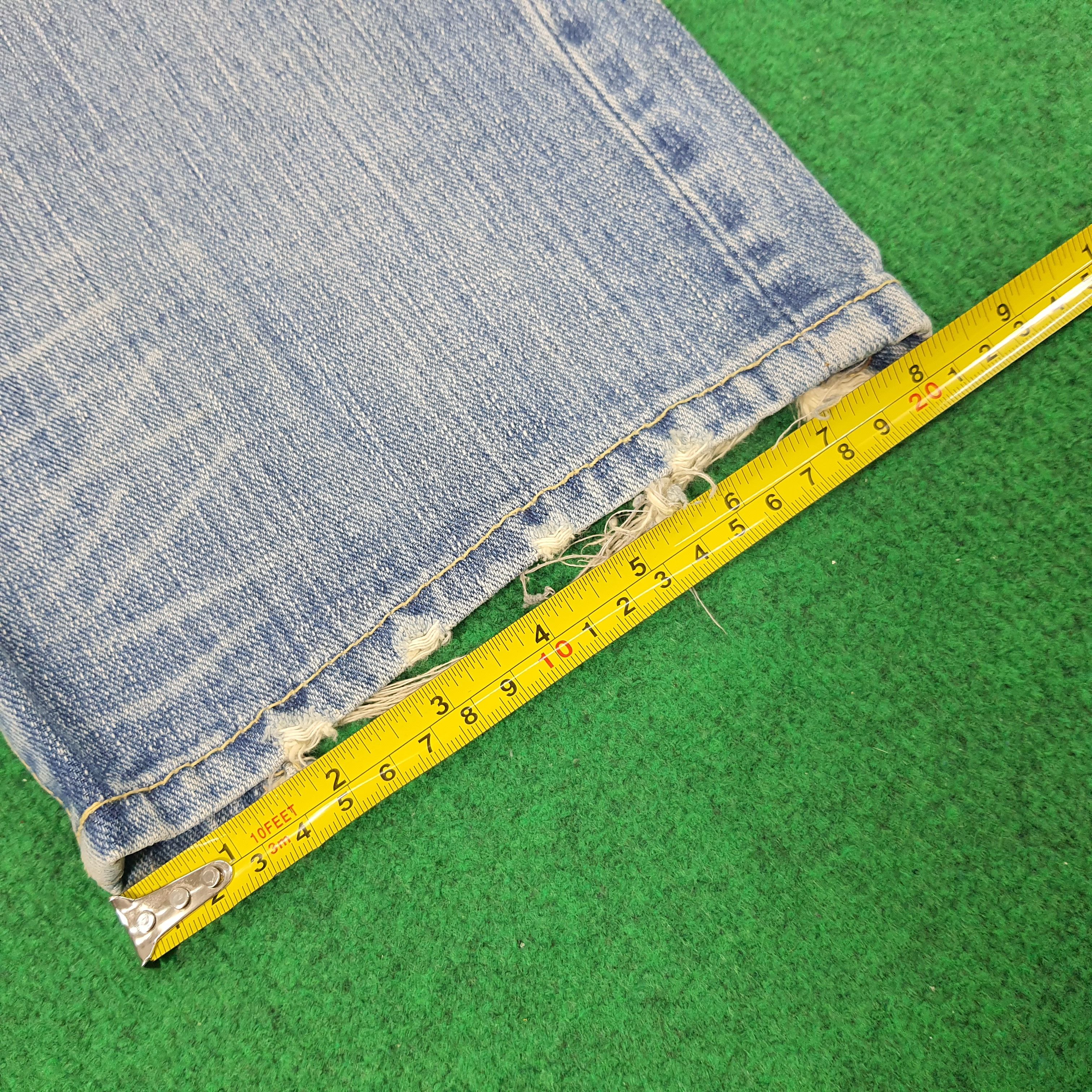 Vintage Vintage Exhibitionist Patchwork Streetwear Design Jeans Size US 32 / EU 48 - 16 Thumbnail
