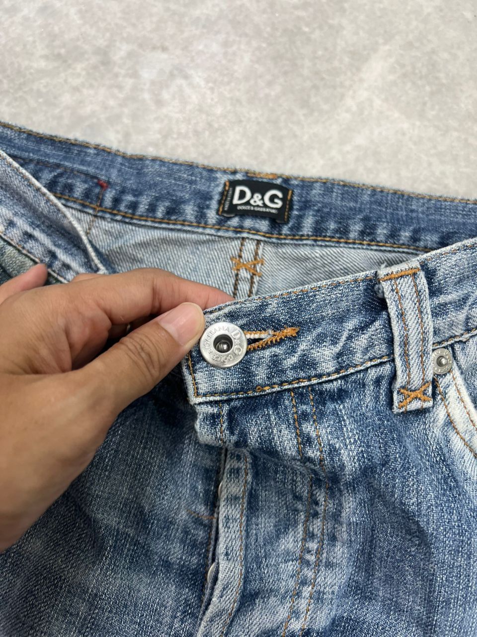 Dolce & Gabbana D&G Dolce & Gabana Denim Jeans Size US 31 - 5 Thumbnail