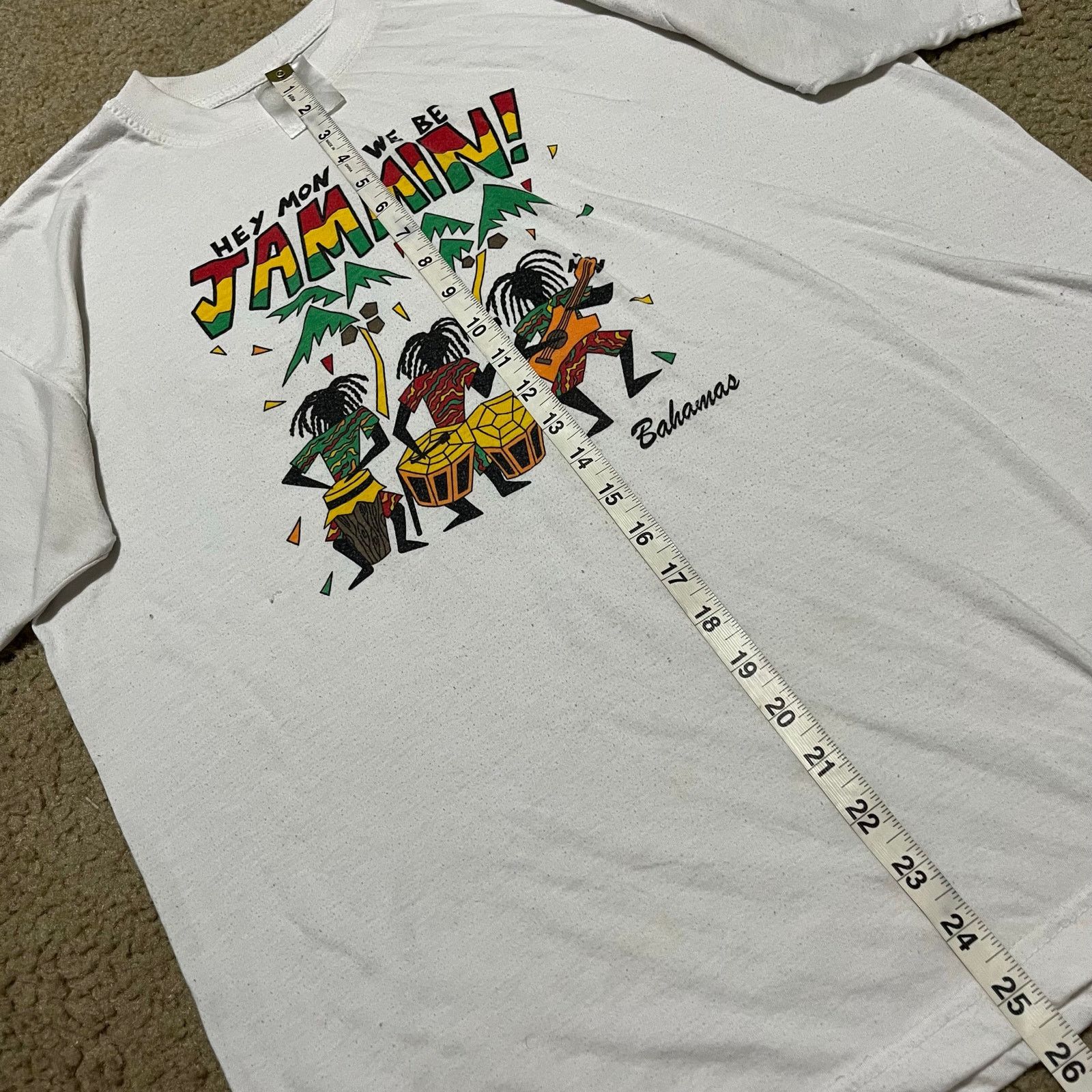 Other Y2K Bahamas Jammin’ Graphic Tourist Rasta Colors Shirt Large Size US L / EU 52-54 / 3 - 5 Thumbnail