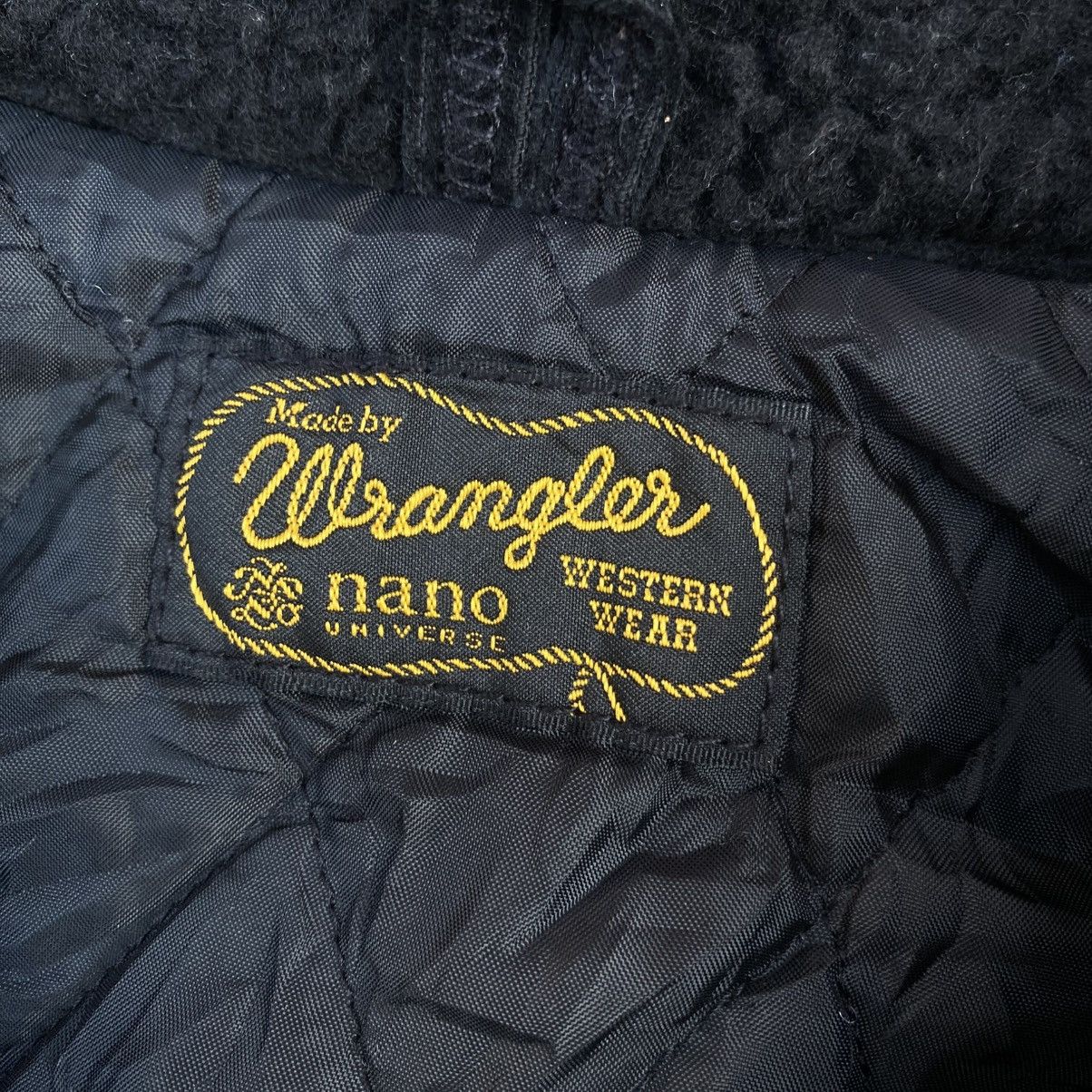 Vintage 90s Wrangler Sherpa Western Wear Jacket. #F7