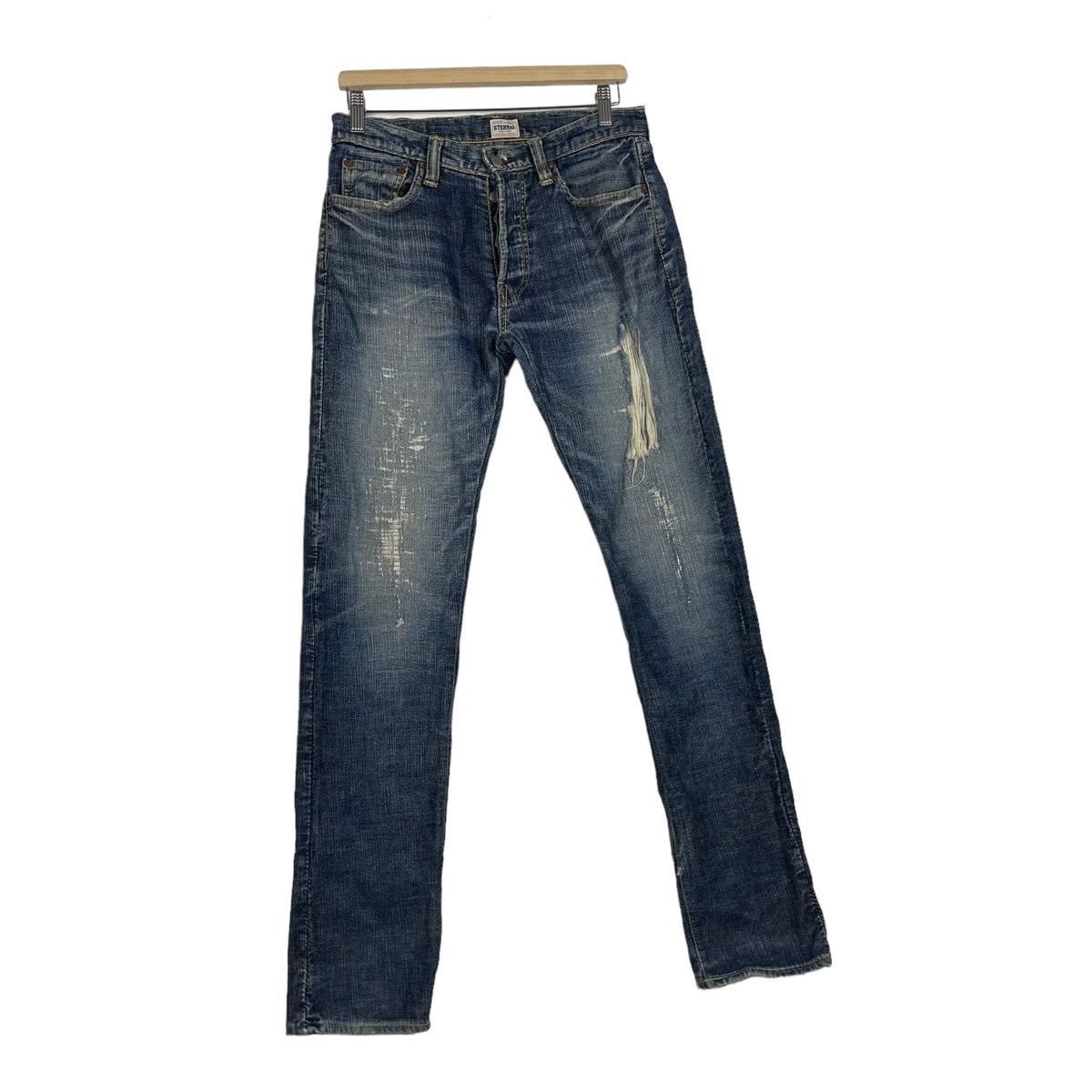 Eternal × Kapital 💥ETERNAL JAPAN BAMBOO SELVEDGE DISTRESSED JEAN Size US 30 / EU 46 - 3 Thumbnail