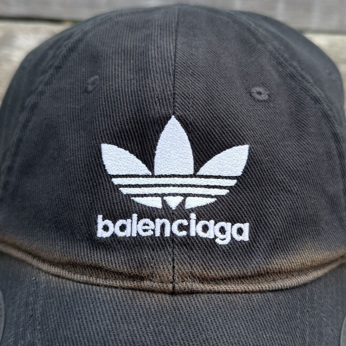 Adidas × Balenciaga 2022 Balenciaga x Adidas 'Trefoil' Logo Cap, Men's Size L! Size ONE SIZE - 2 Thumbnail