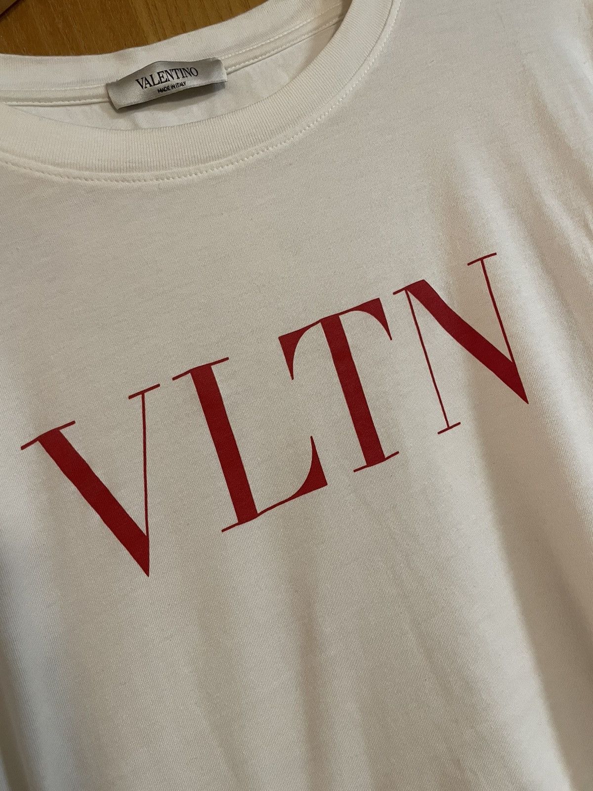 Valentino Valentino VLTN Logo T-Shirt Size US M / EU 48-50 / 2 - 2 Thumbnail