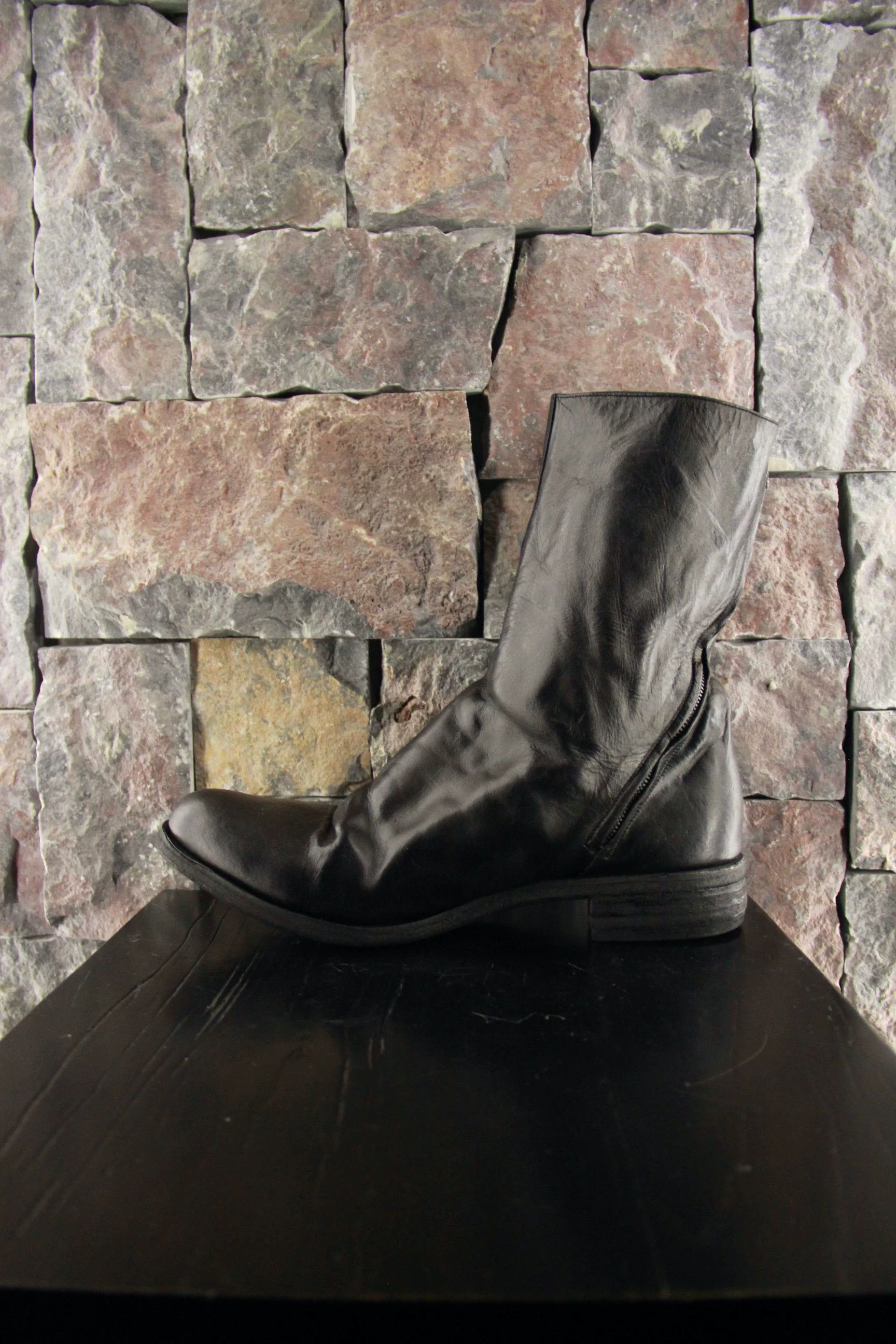 A1923 A1923 Black Boots Men 11 Size US 11 / EU 44 - 1 Thumbnail