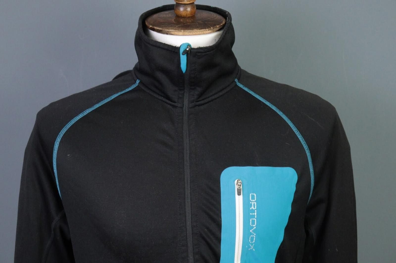 ORTOVOX Ortovox Black Merino Lightweight Top Base Layer Size M Size US M / EU 48-50 / 2 - 3 Thumbnail