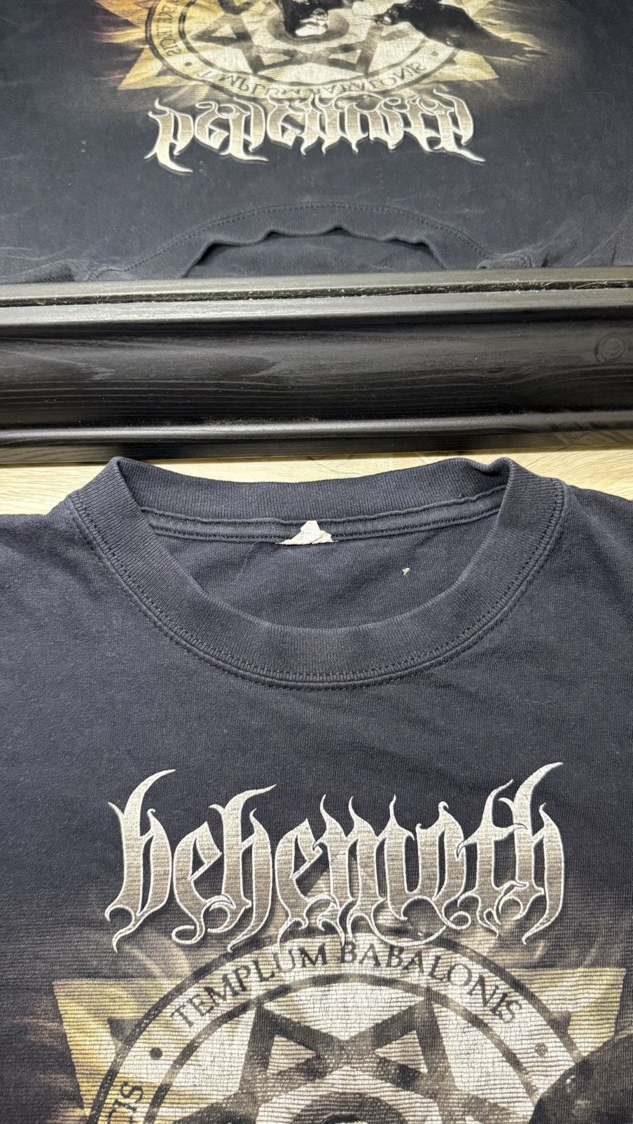 Giant Vintage / Y2K Behemoth Templum Babalonis Band Tour Shirt Size US L / EU 52-54 / 3 - 4 Thumbnail