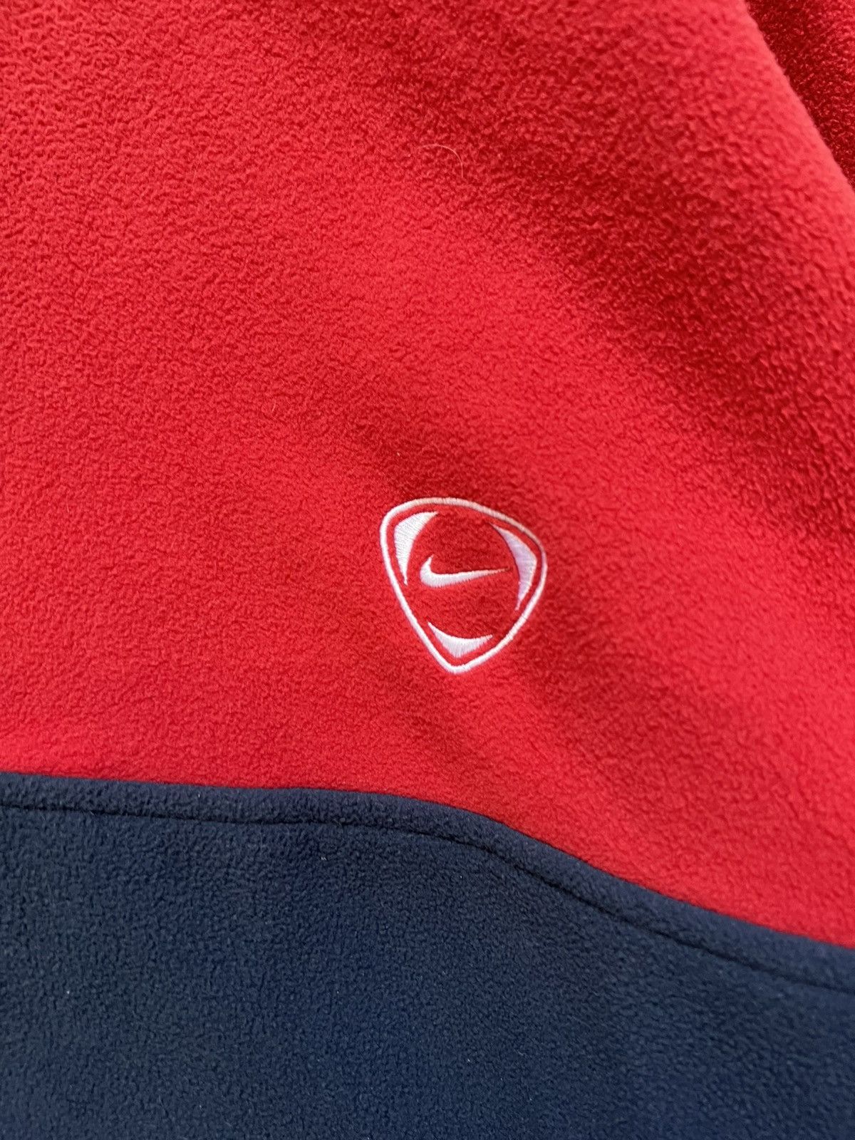 Nike Vintage Bilateral Fleece Nike Anorak Nylon Blue 00s Size US XXL / EU 58 / 5 - 9 Thumbnail