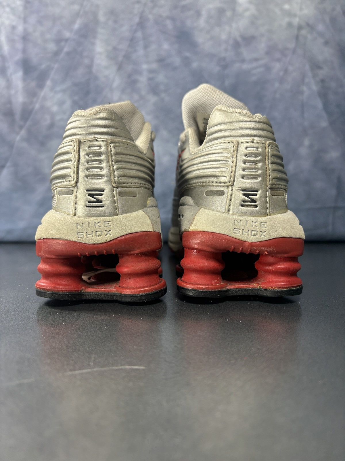 Nike 2002 Nike Shox D Running Shoes 2000s Vintage Nike Rare Y2K Size US 8.5 / IT 38.5 - 12 Thumbnail