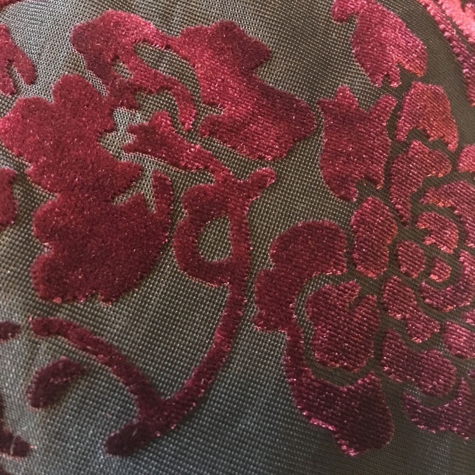 Designer Adrienne Vittadini floral velvet burn out dress Size XS / US 0-2 / IT 36-38 - 13 Thumbnail