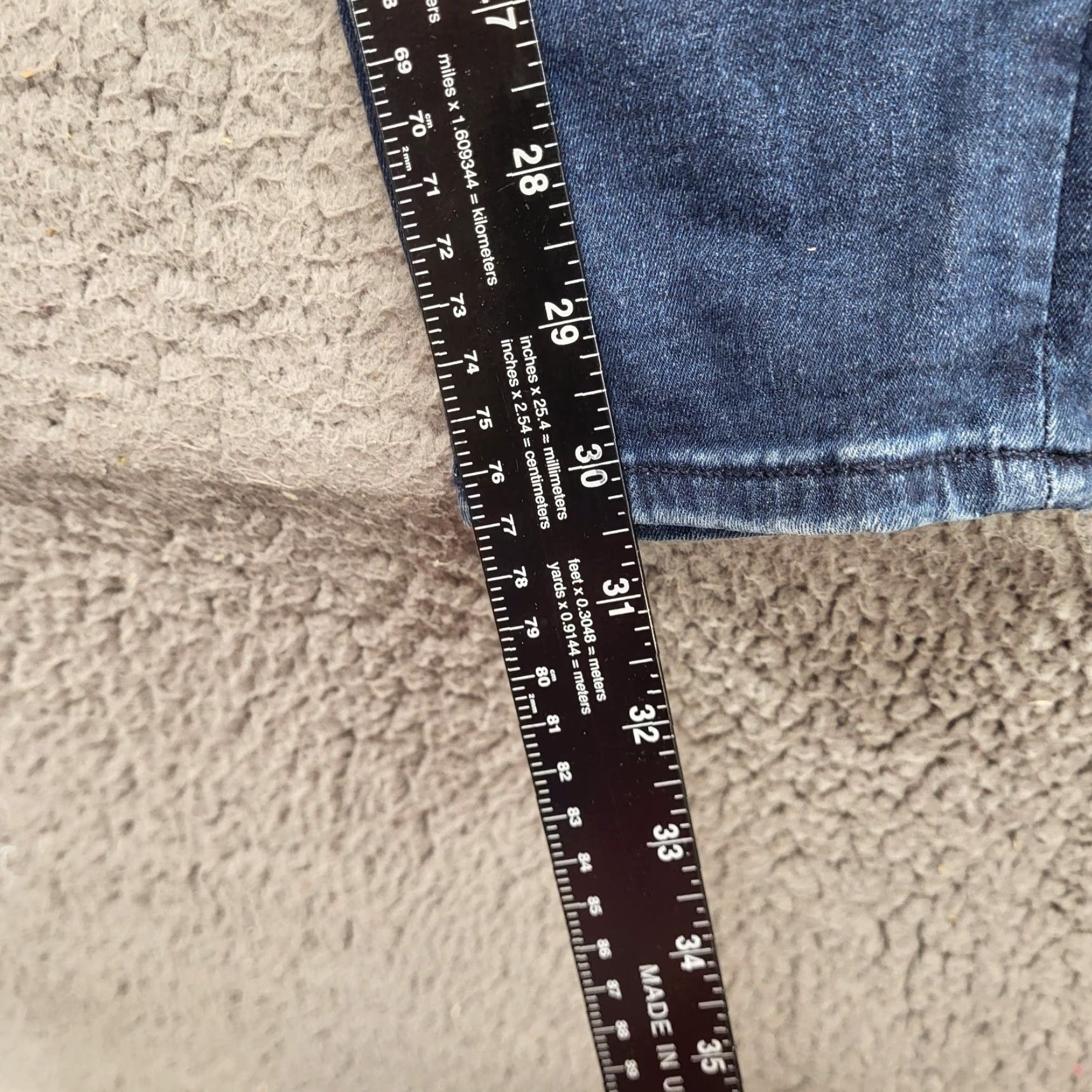 Gap Gap Jean Legging Women's Size 4/27 R Mid Rise Skinny Blue Denim College Preppy Shirt? Size 27" / US 4 / IT 40 - 6 Thumbnail