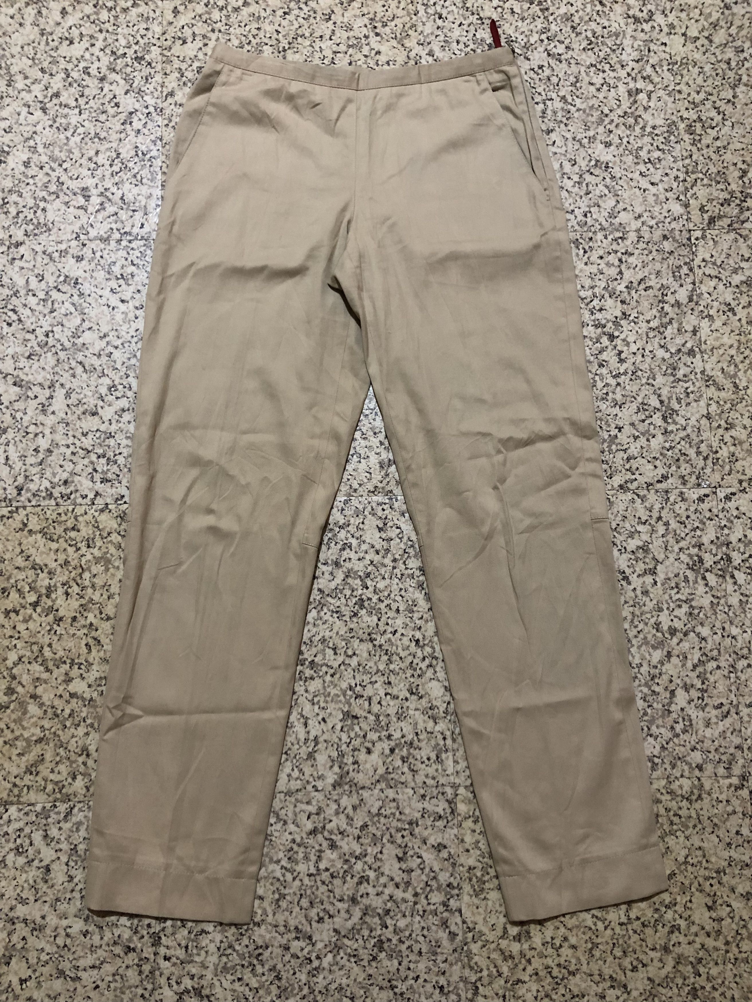 Prada Vintage 90s Prada Milano Side-Zip Trousers RARE Size 28" / US 6 / IT 42 - 1 Thumbnail