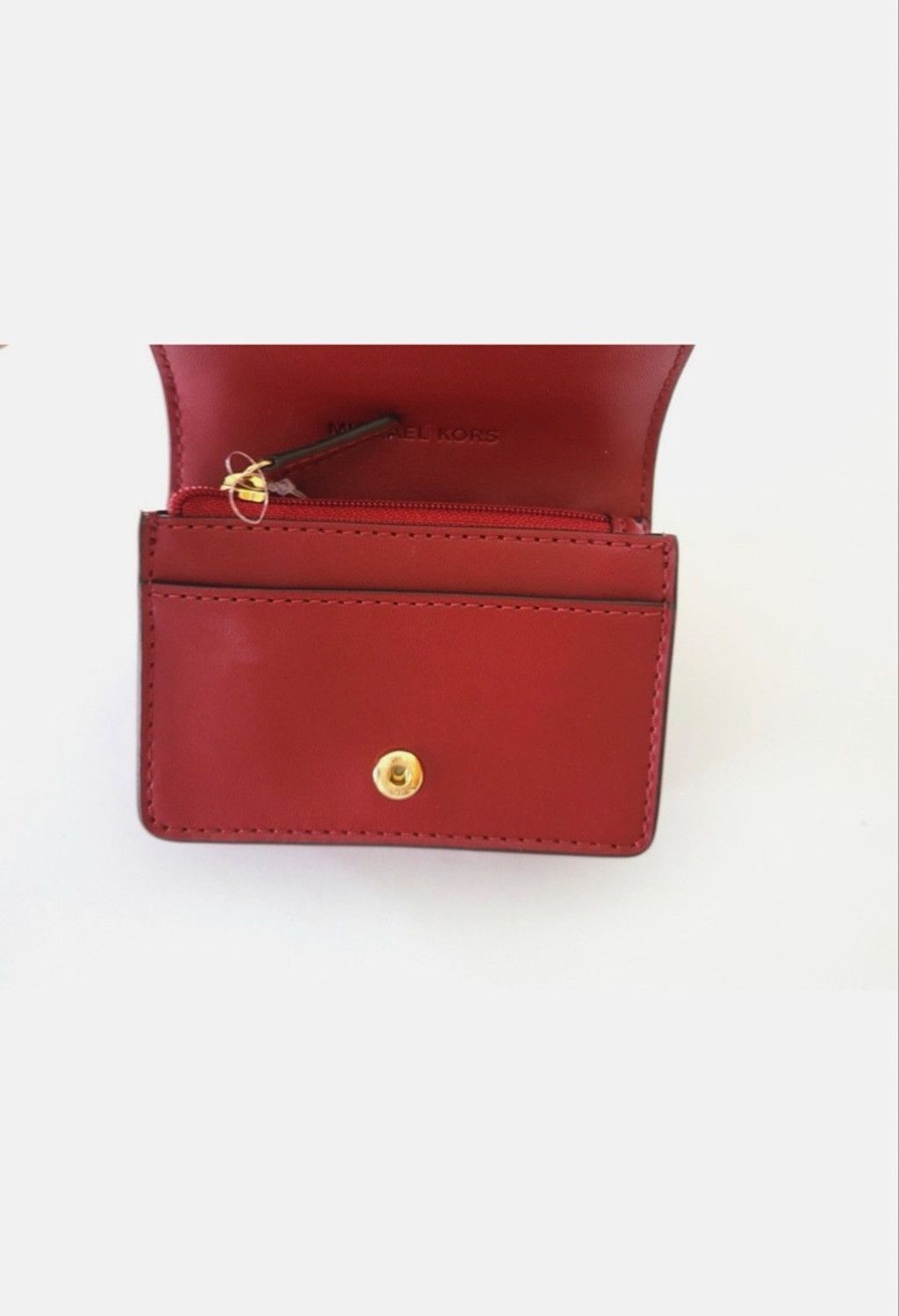 Michael Kors Women's Michael Kors Wallet One Size Red Gold Size ONE SIZE - 6 Thumbnail