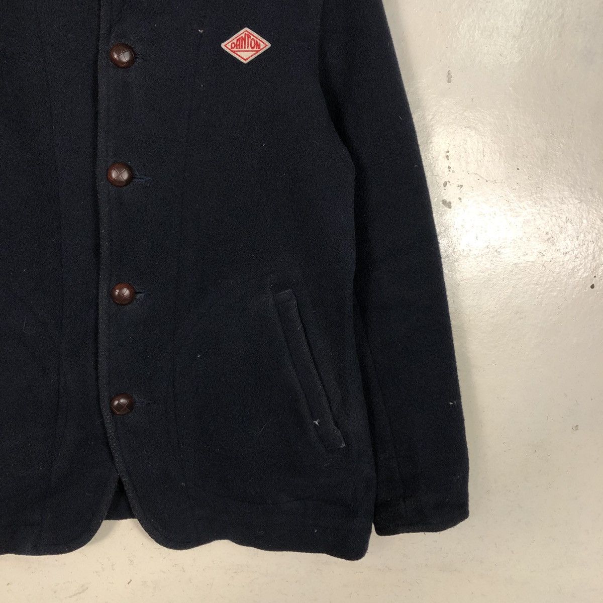 Japanese Brand Vintage Wool Button Jacket Danton Shawl Collar Size US M / EU 48-50 / 2 - 7 Thumbnail