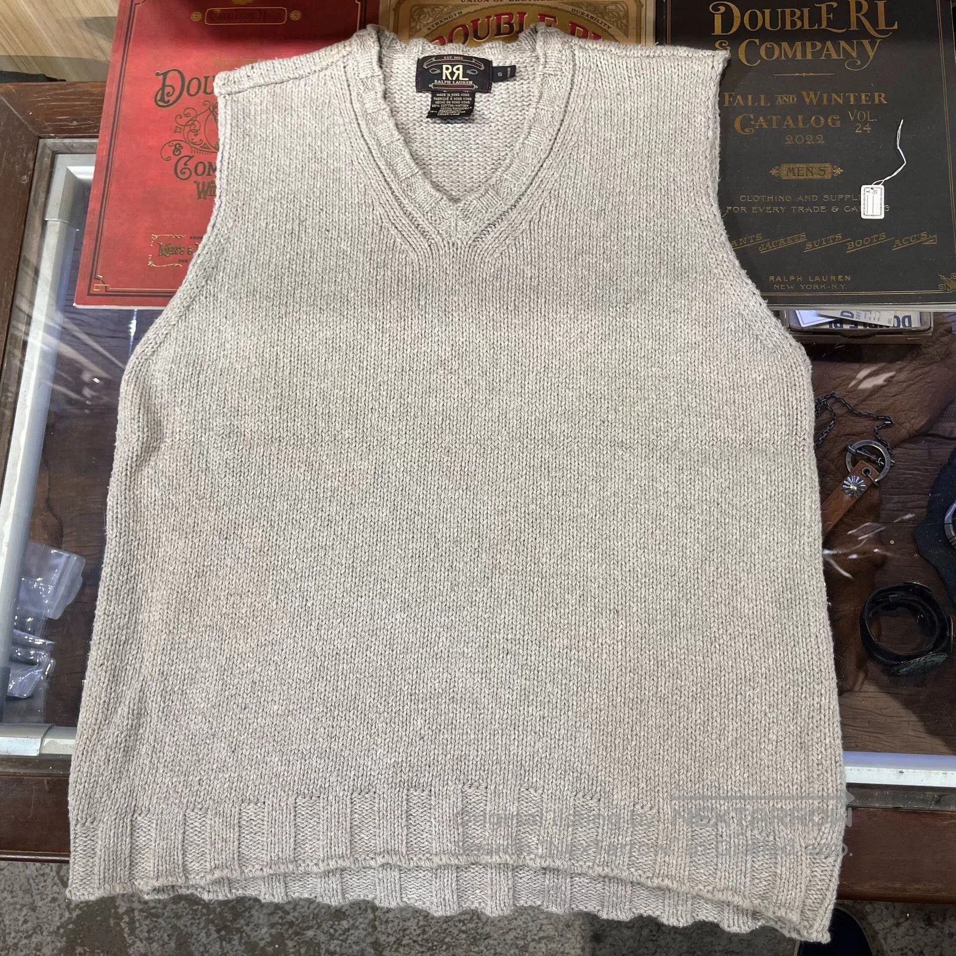 RRL Ralph Lauren RRL Cotton Linen Knit Vest. Size US S / EU 44-46 / 1 - 1 Thumbnail
