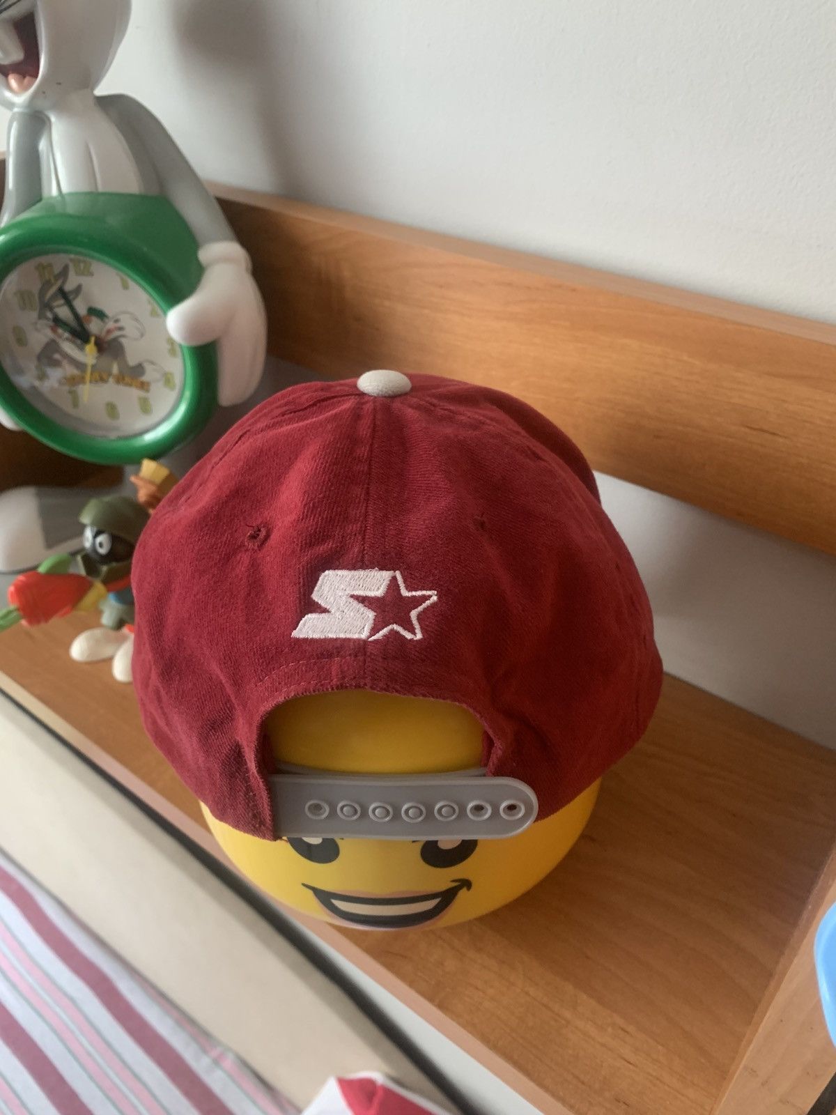 NCAA × Starter × Vintage 90s VTG Starter NCAA Alabama Crimson Tide The Right Hat Cap Size ONE SIZE - 3 Thumbnail