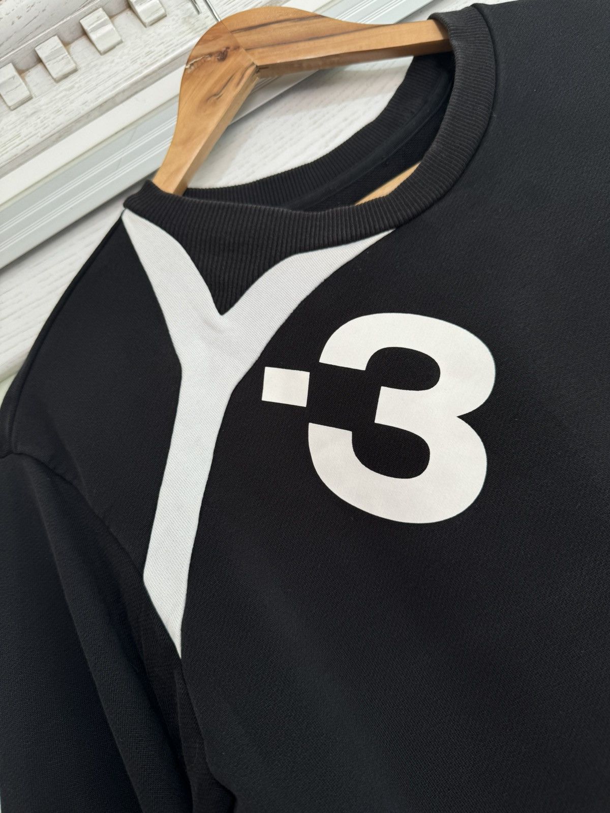 Adidas Adidas Yohji Yamamoto Y-3 Logo Sweater Size US M / EU 48-50 / 2 - 8 Thumbnail