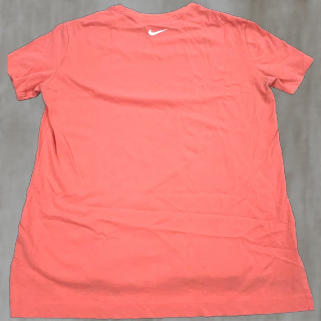 Nike Nike Shirt Women Large Pink White Tee Dri Fit Athletic Crew Neck Short Sleeve Casual Shirt Ladies 90s Retro Sports Basic Athletic Womens Size L / US 10 / IT 46 - 1 Thumbnail