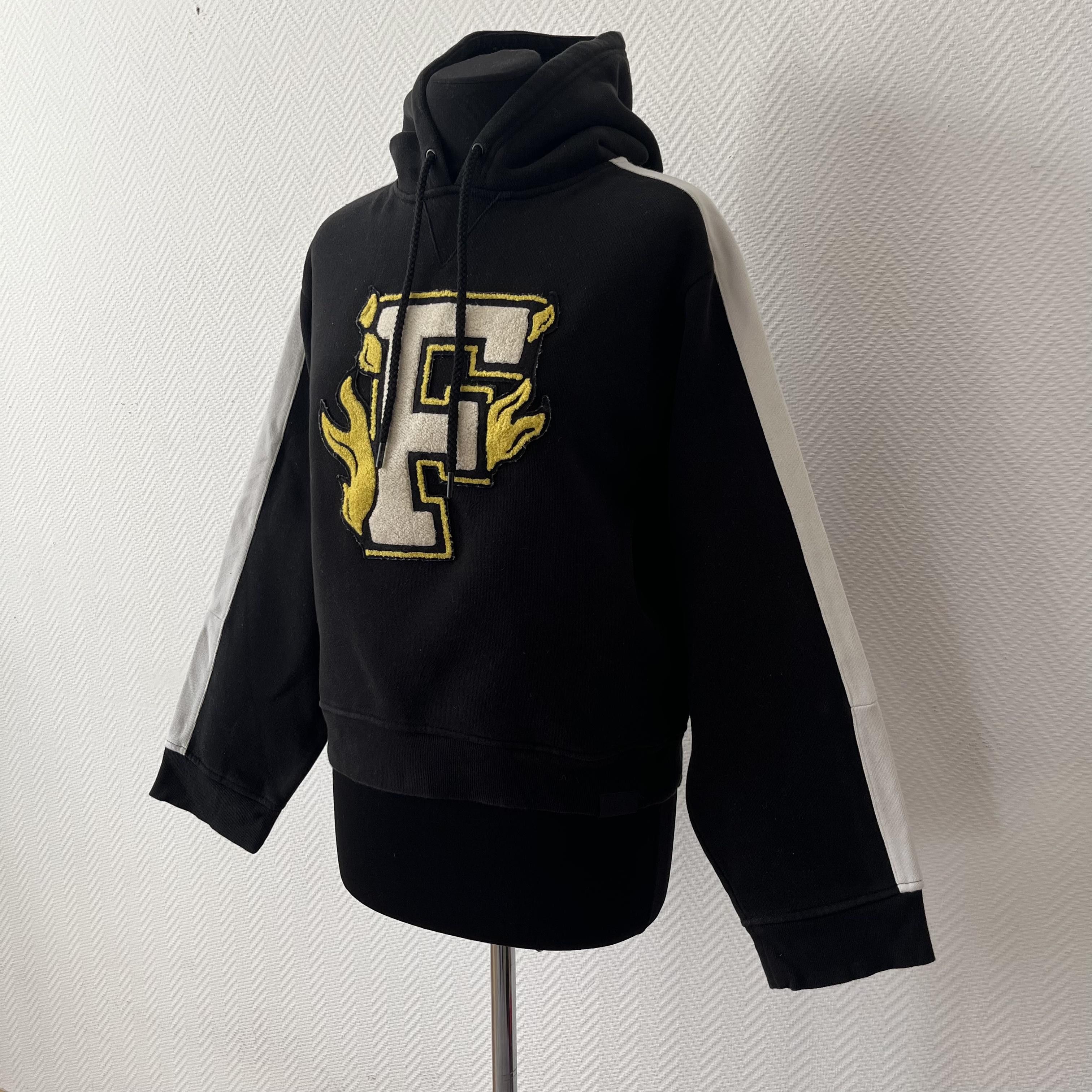 Fenty × Puma Puma x Rihanna Fenty Varsity Cropped Oversized Hoodie Size S / US 4 / IT 40 - 11 Thumbnail