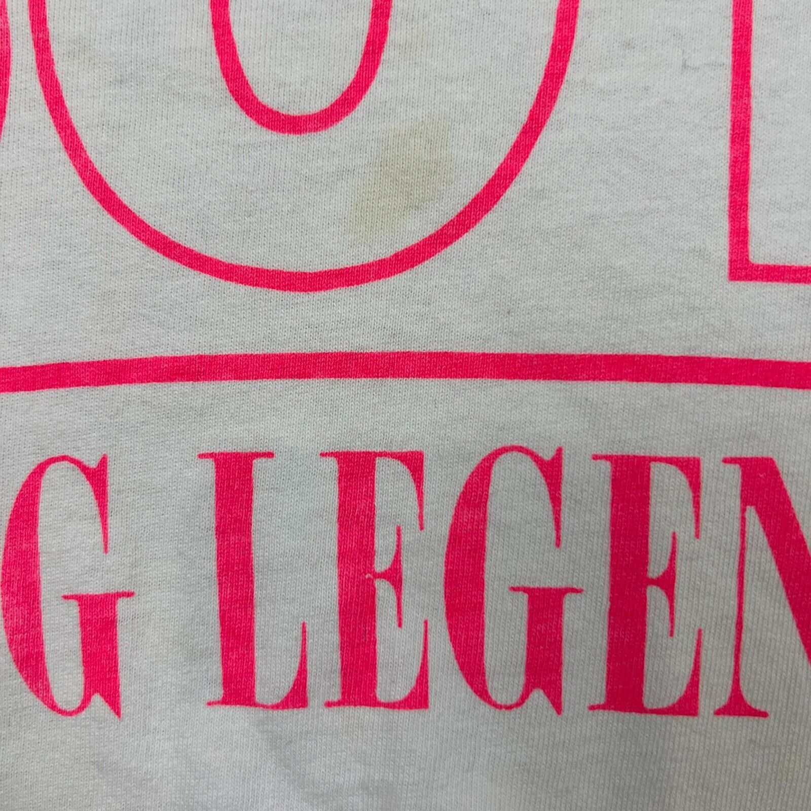 Levi's × Vintage Vintage 90s Levi's Small 501 Living Legend Spell Out Tee Size US S / EU 44-46 / 1 - 4 Thumbnail