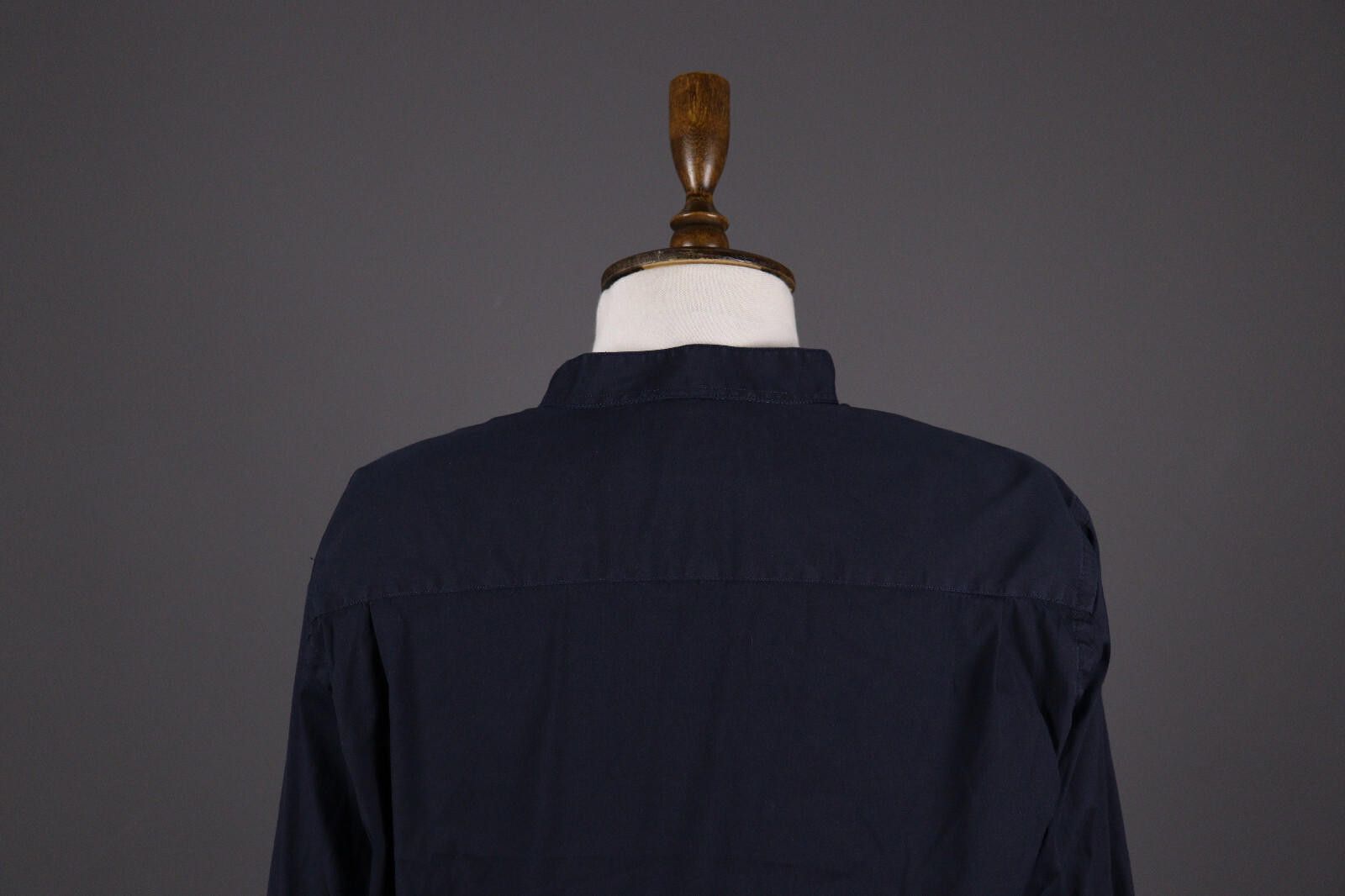 The Kooples The Kooples Fitted Navy Black Long Sleeve Blouse Shirt Size M / US 6-8 / IT 42-44 - 6 Thumbnail